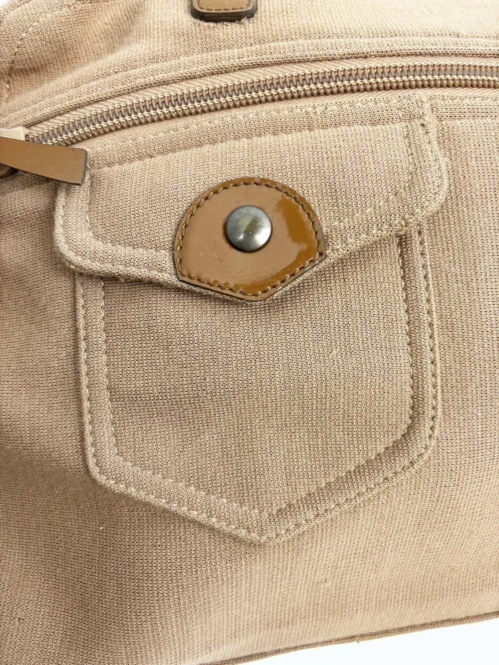 シェリーミュウ Miu Miu tan cargo pocket bag — JAMES VELORIA