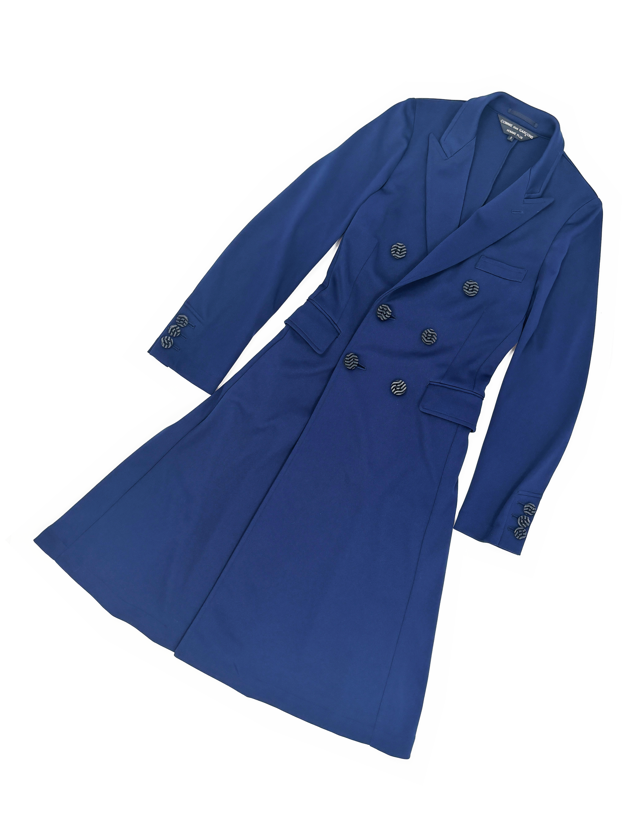 Comme des Garcons Homme Plus S/S 2013 rubber button coat