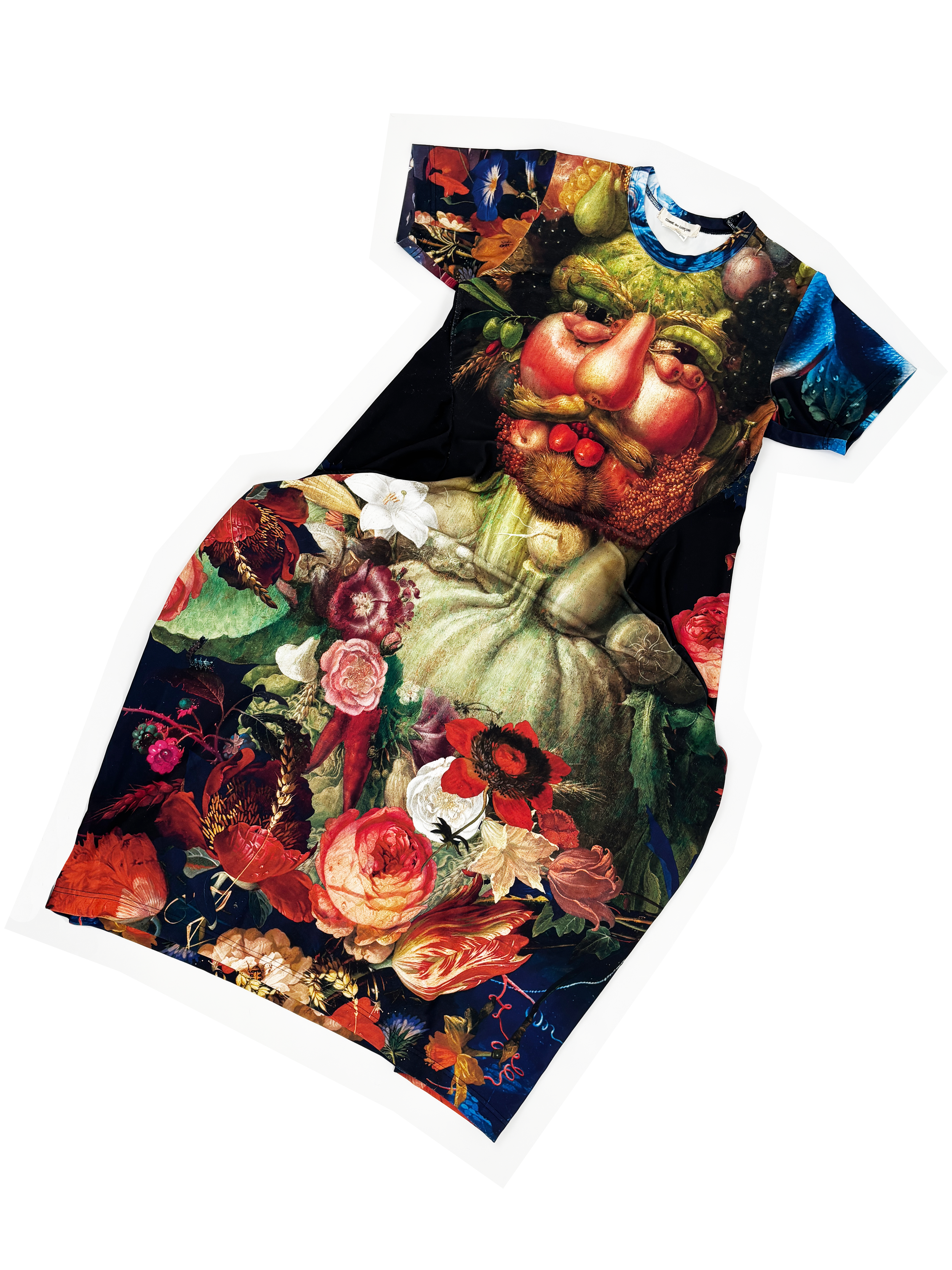 Comme des Garcons S/S 2018 vegetable face dress