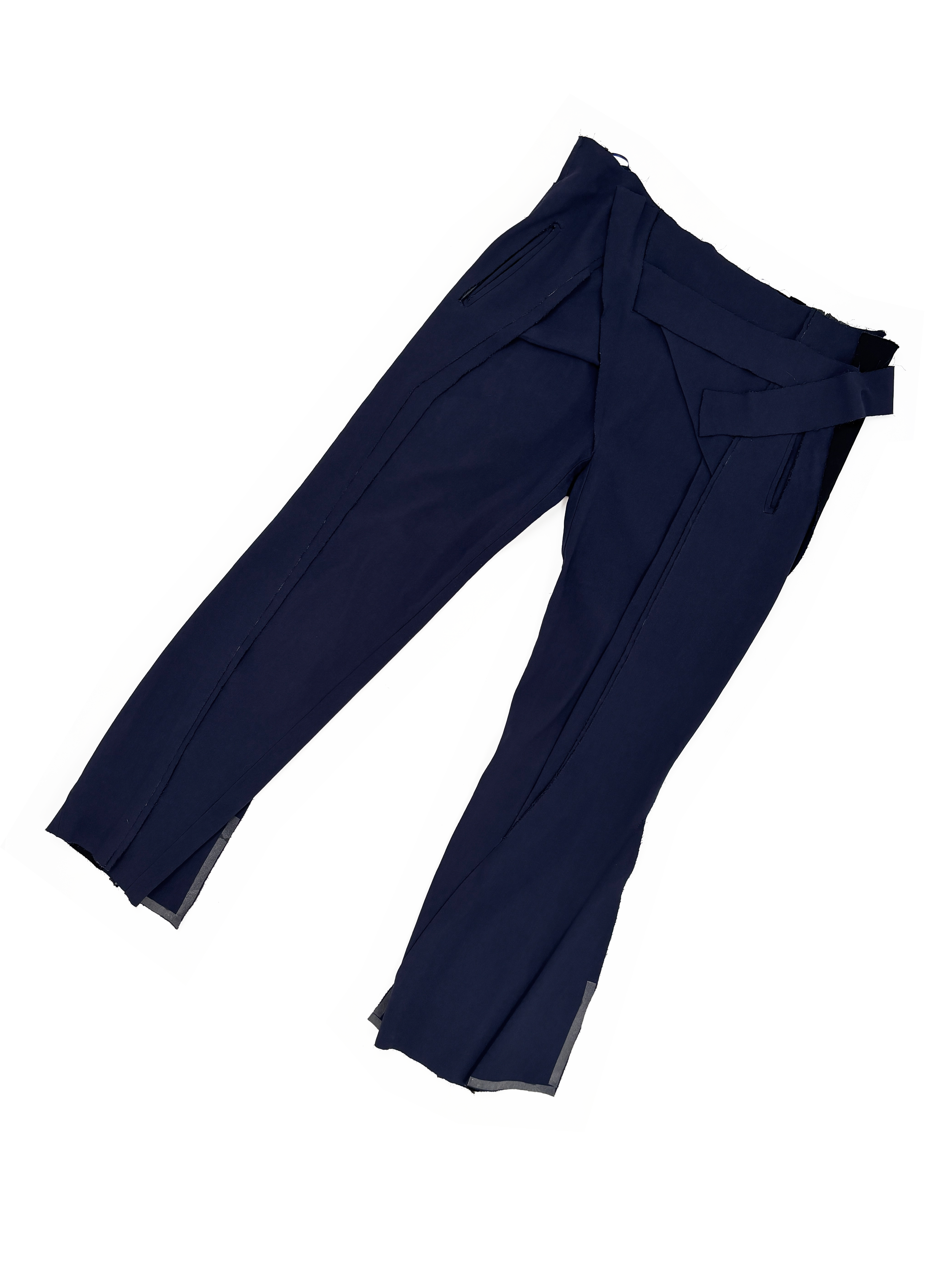Balenciaga S/S 2009 deconstructed patchwork pants