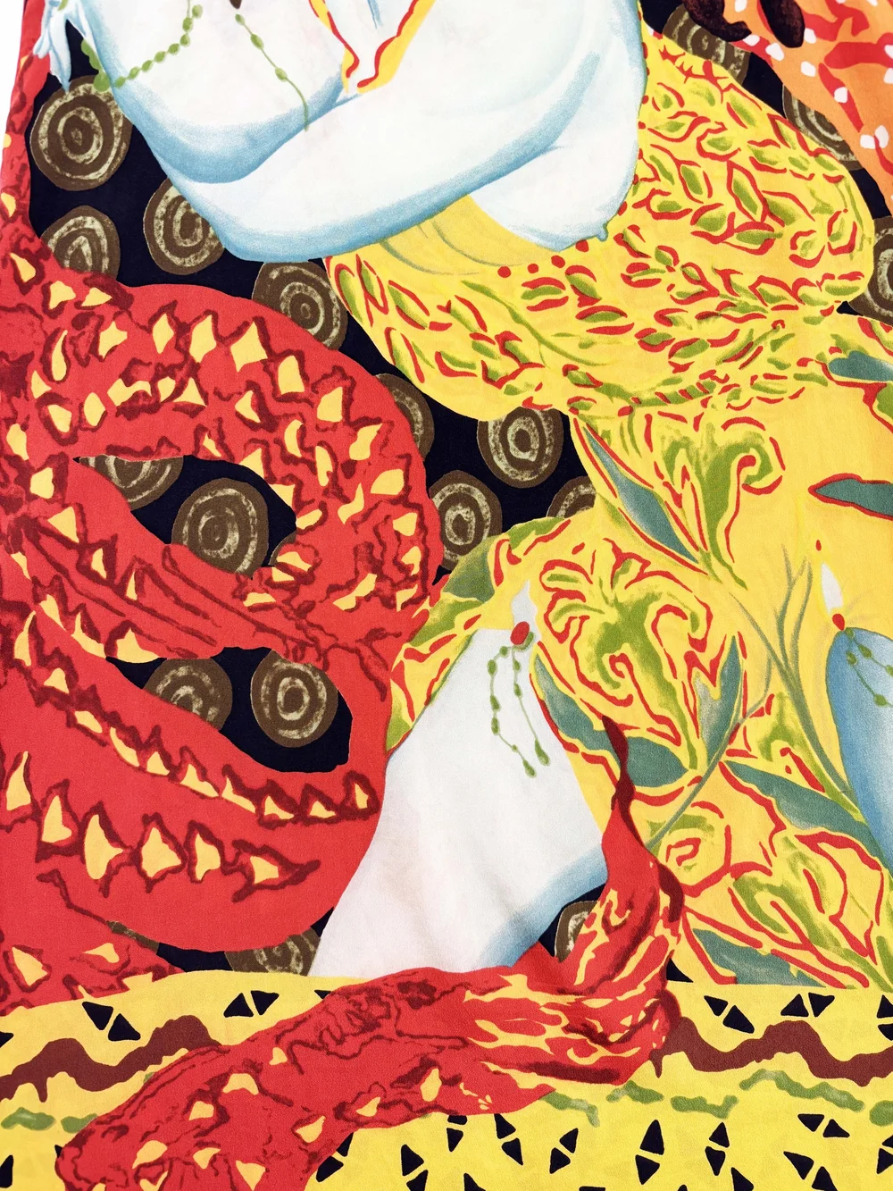 Jean Paul Gaultier F/W 2002 printed slip dress — JAMES VELORIA