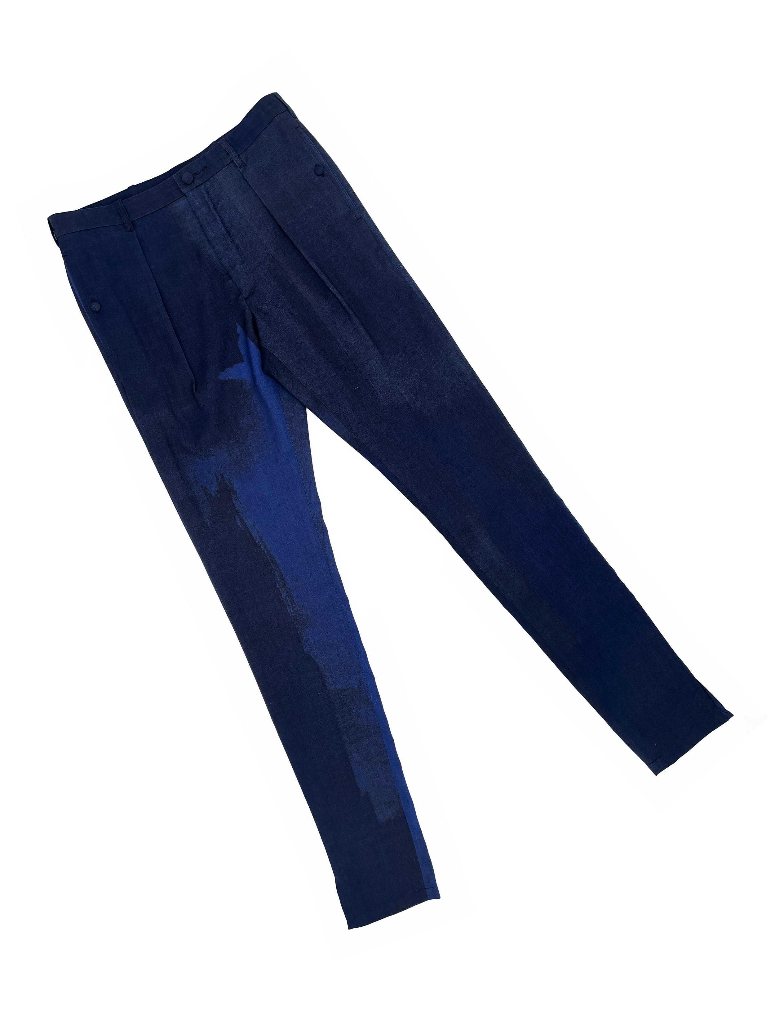 Ann Demeulemeester ombre print pants