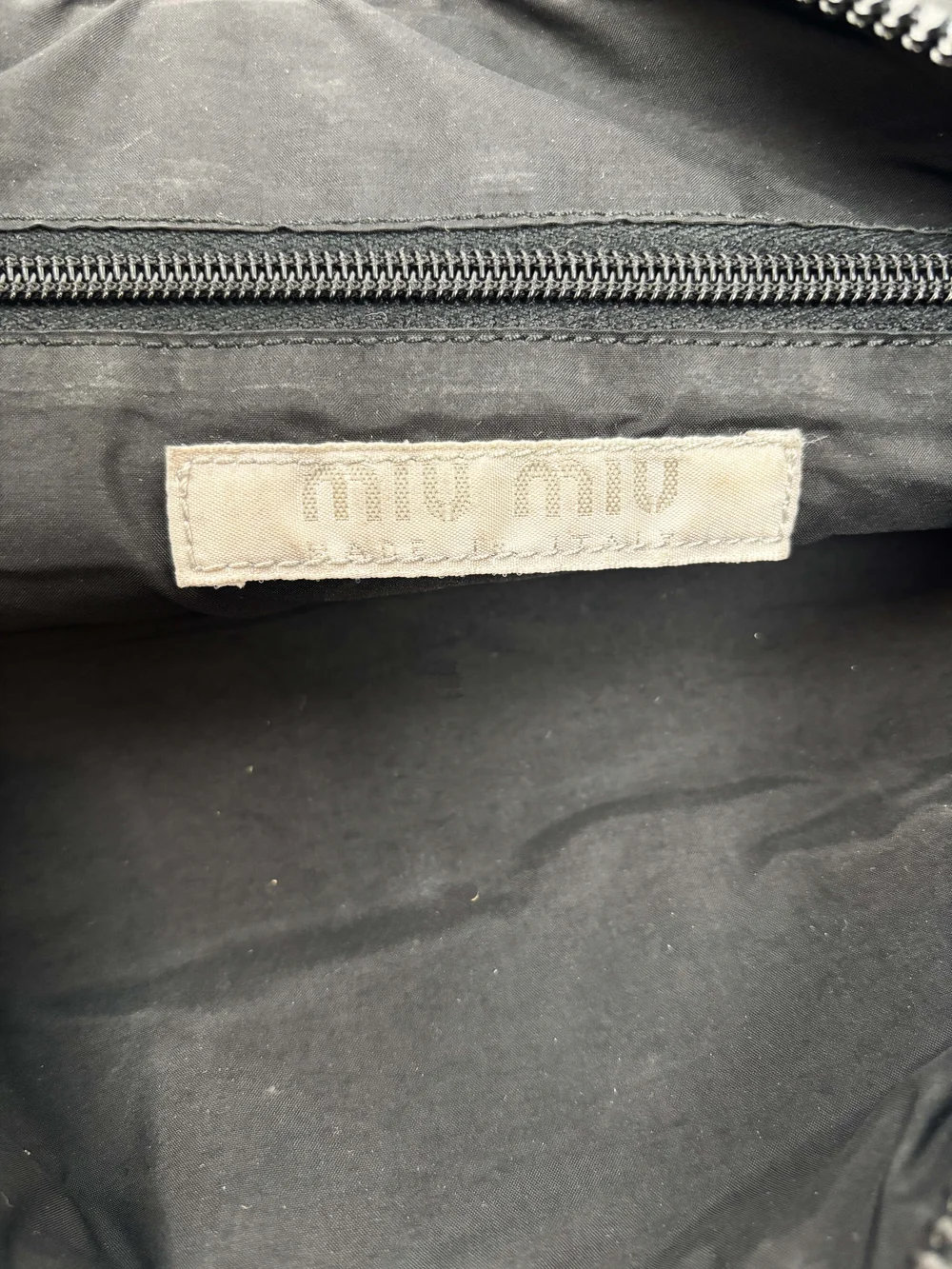 ☆美品・白タグ付☆miumiu 90’s archive tweedハンドバッグ ☆美品・白タグ付☆miumiu 90's archive tweedハンドバッグ