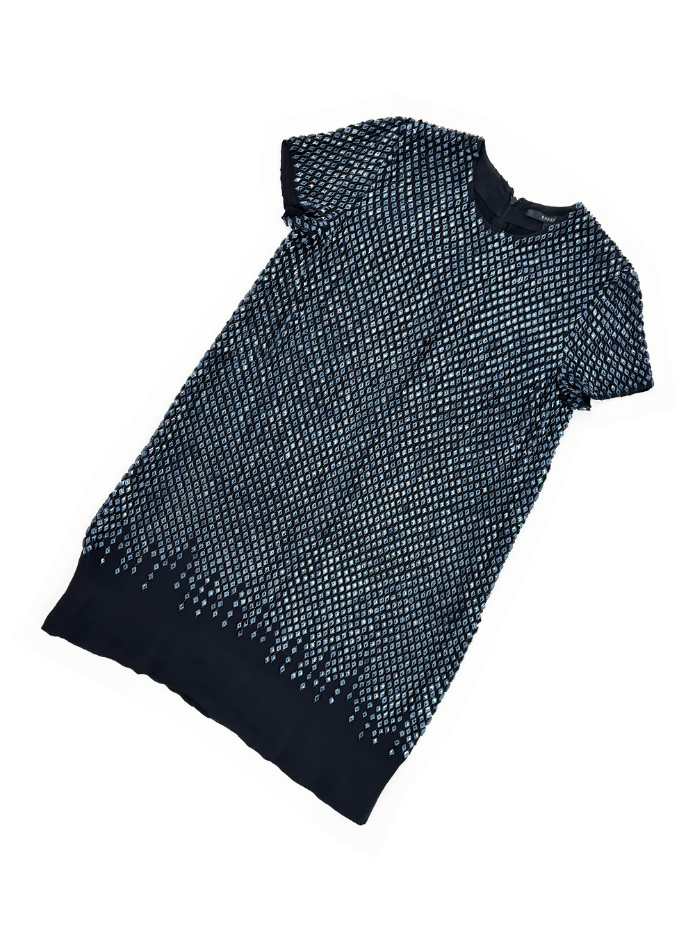 Gucci F/W 2009 black rhinestone mini dress  JAMES VELORIA