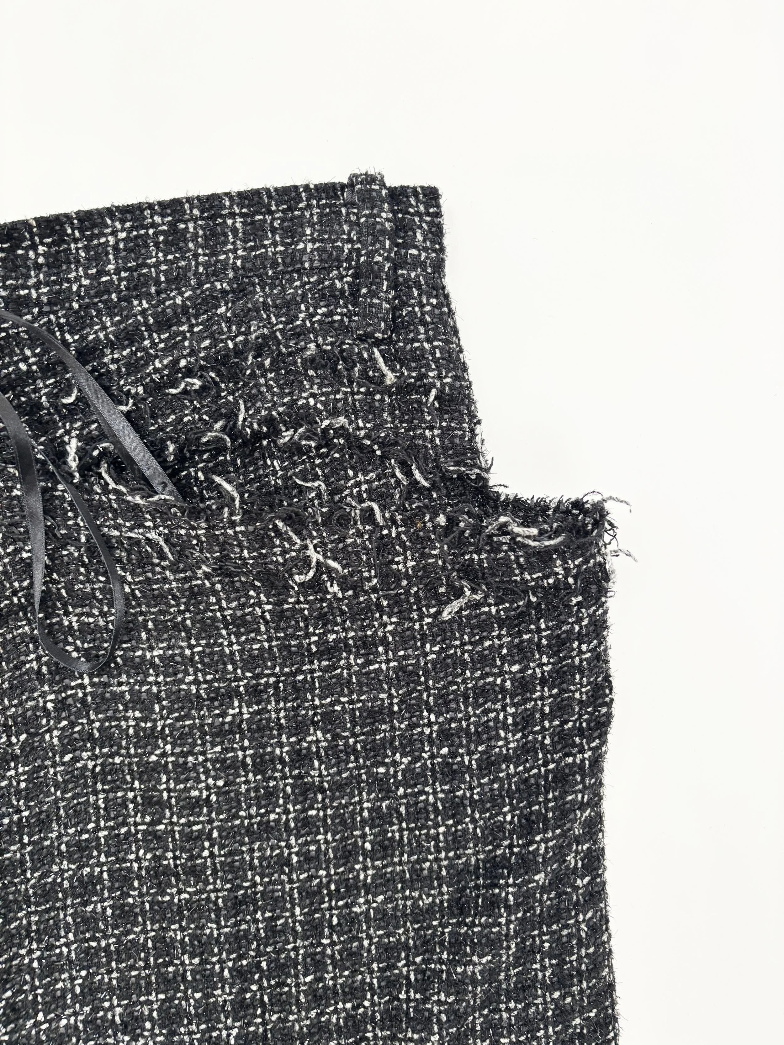 yohji yamamoto spring summer 2009 tweed capri pants
