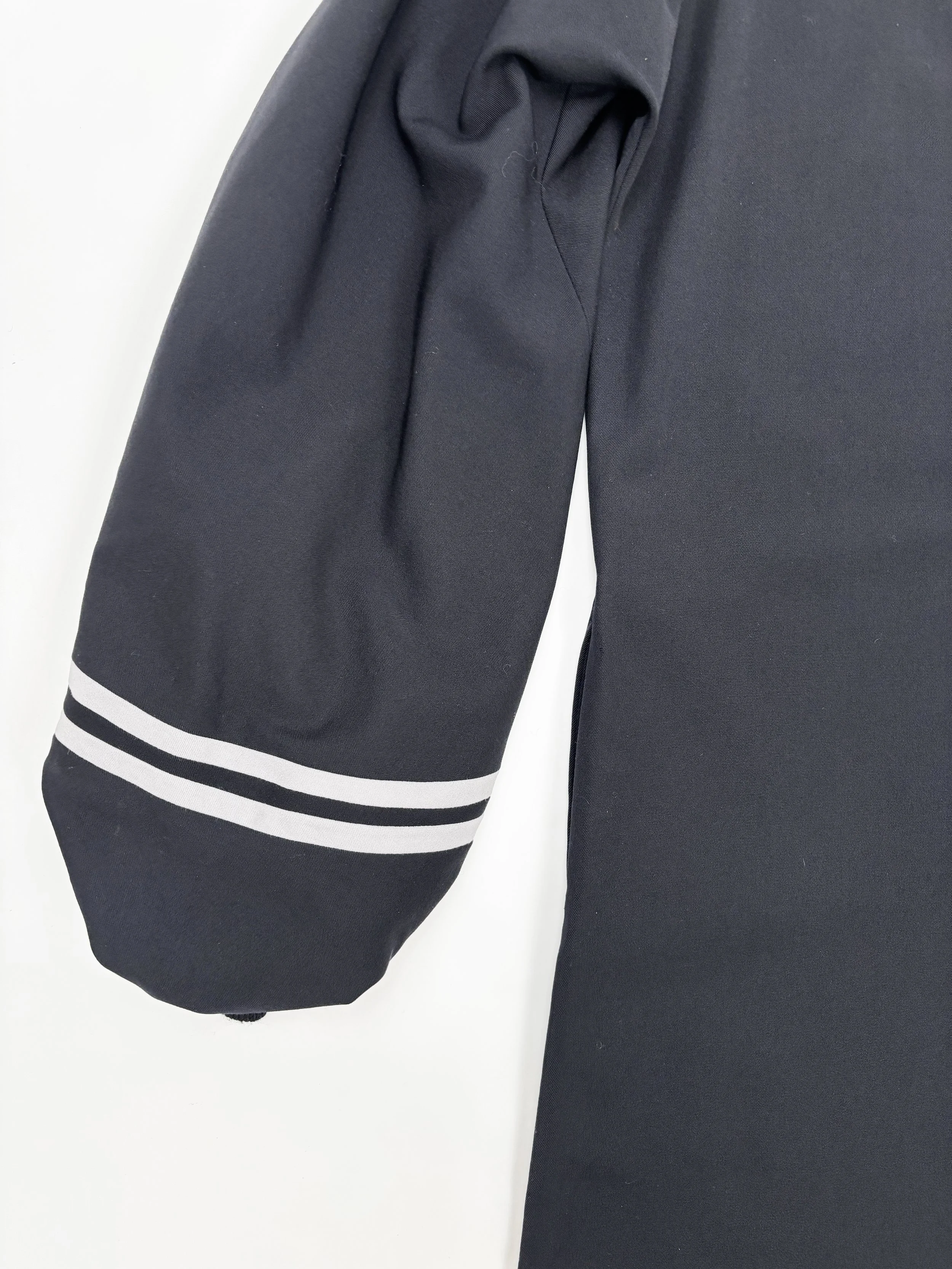 yohji yamamoto fall winter 2001 balloon sleeve asymmetrical dress vintage