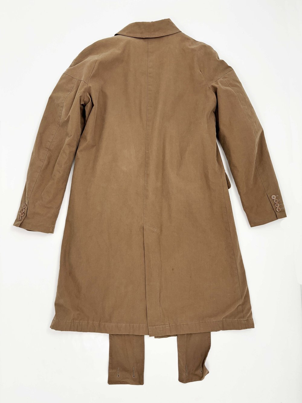 Helmut Lang F/W 1999 leg strap coat — JAMES VELORIA