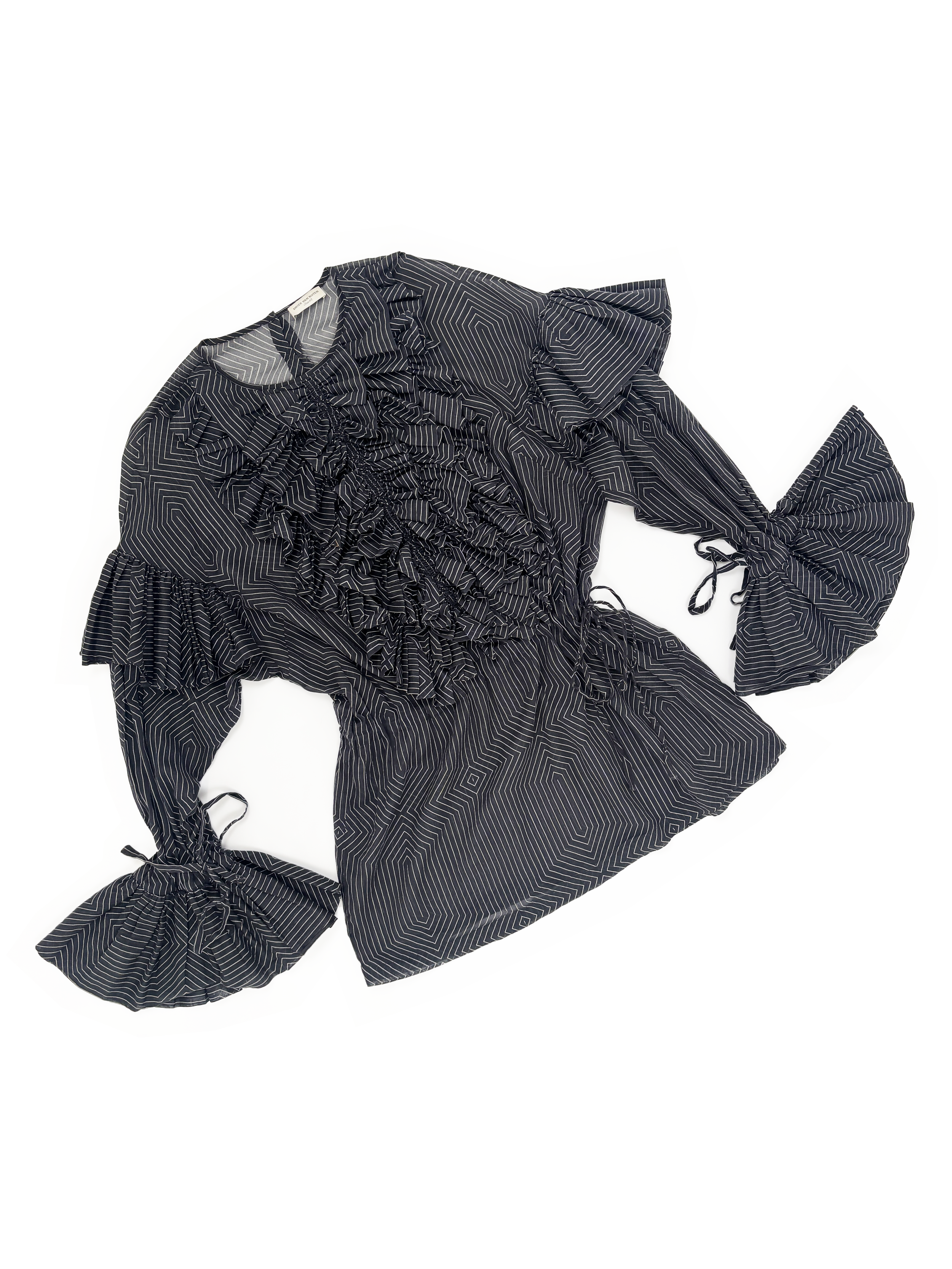 dries-van-noten-striped-ruffle-drawstring-shirt-top-blouse-vintage-black-white.png