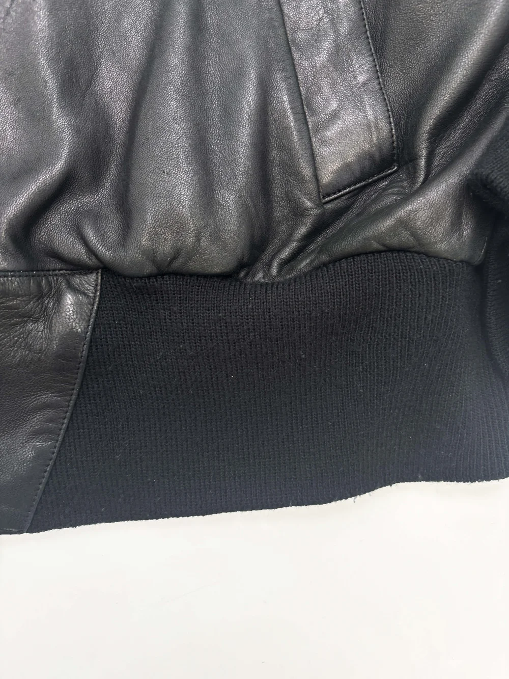Claude Montana 80s black leather jacket — JAMES VELORIA