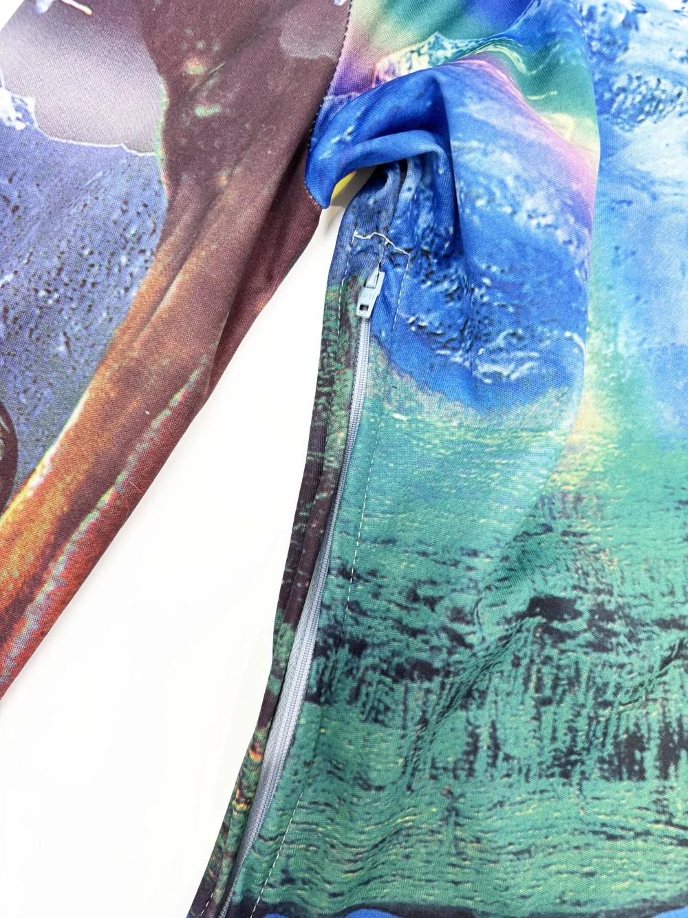 Wild & Lethal Trash F/W 1996 swan print dress — JAMES VELORIA