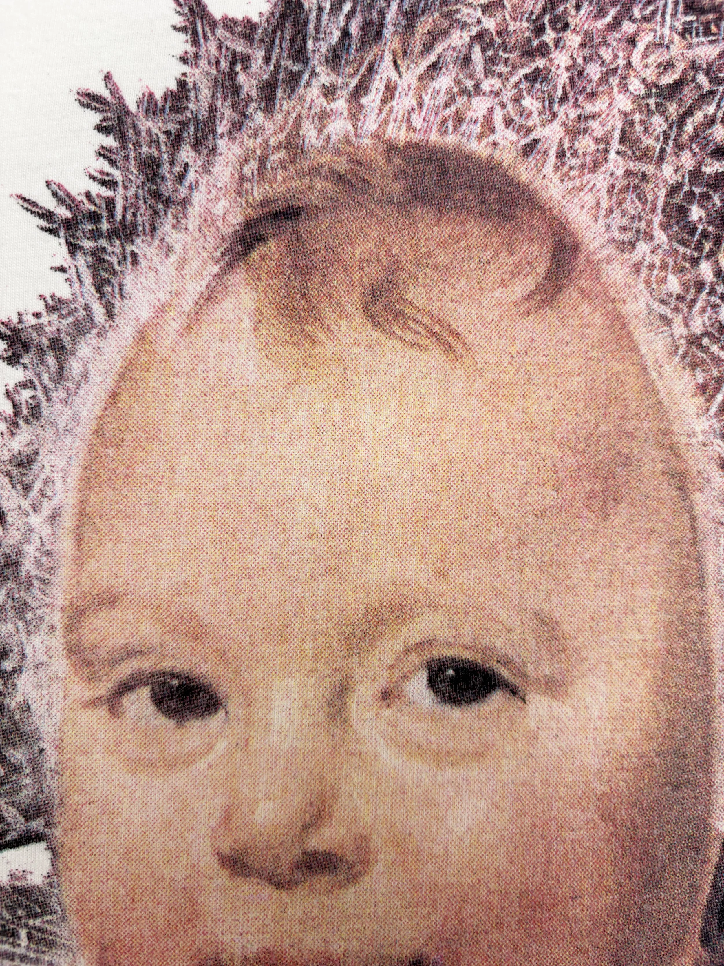 vivienne westwood fall winter 1992 baby head print shirt