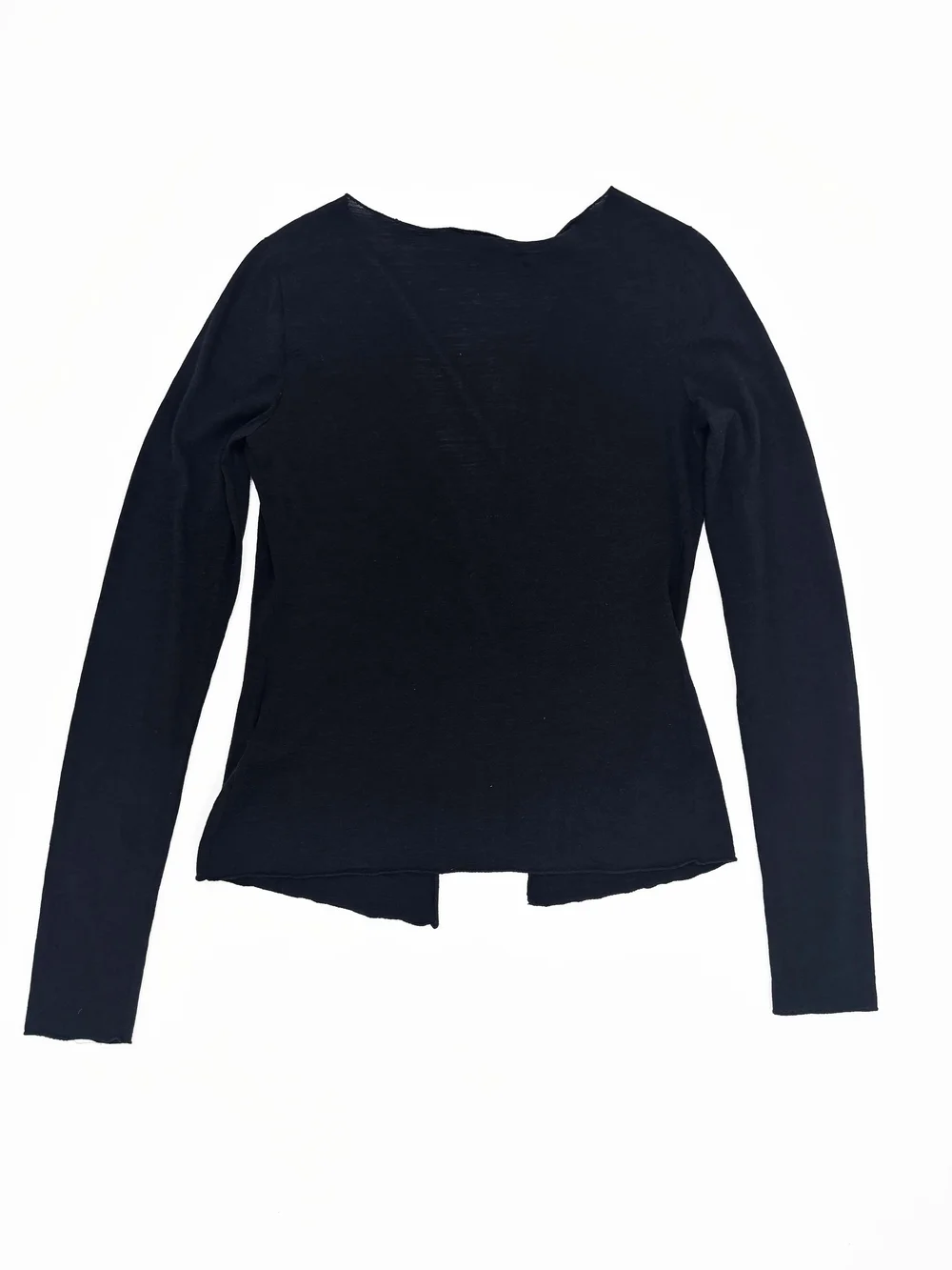 Gucci twist front black cardigan — JAMES VELORIA