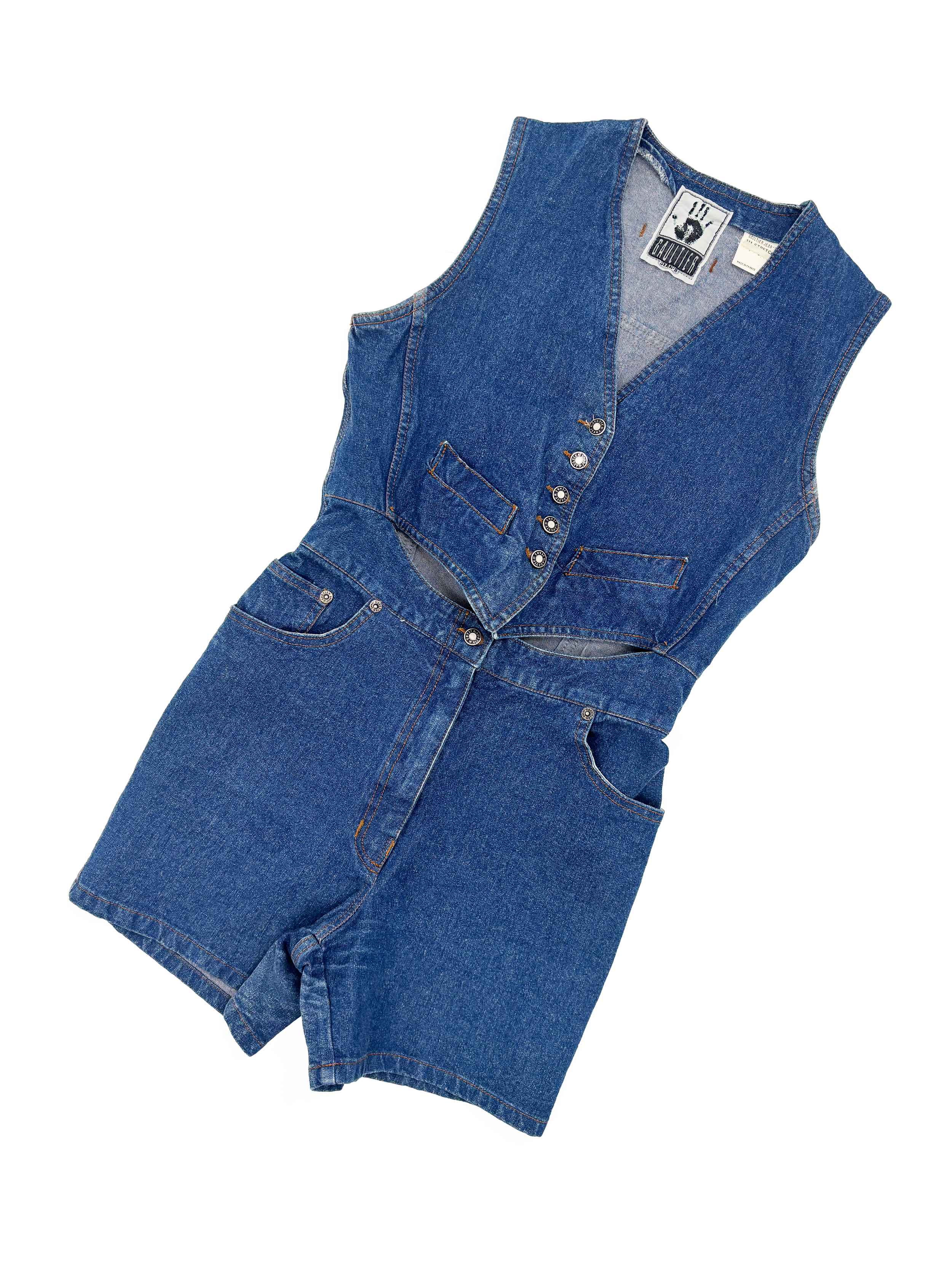 Jean Paul Gaultier F/W 1992 cutout romper