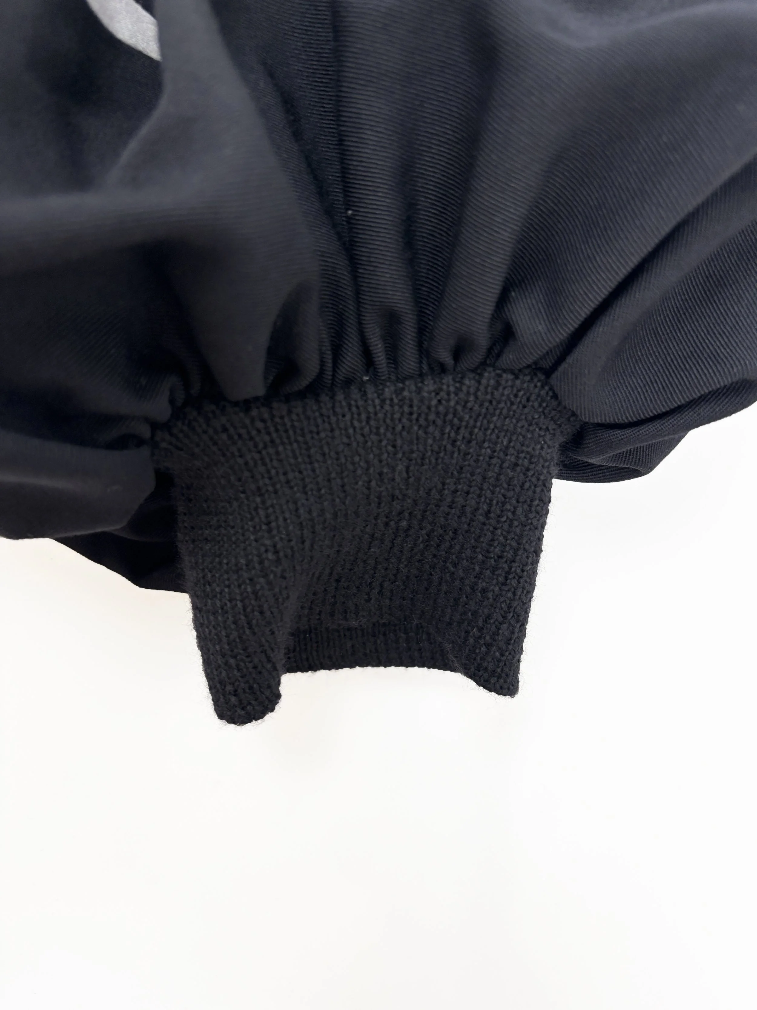 yohji yamamoto fall winter 2001 balloon sleeve asymmetrical dress vintage