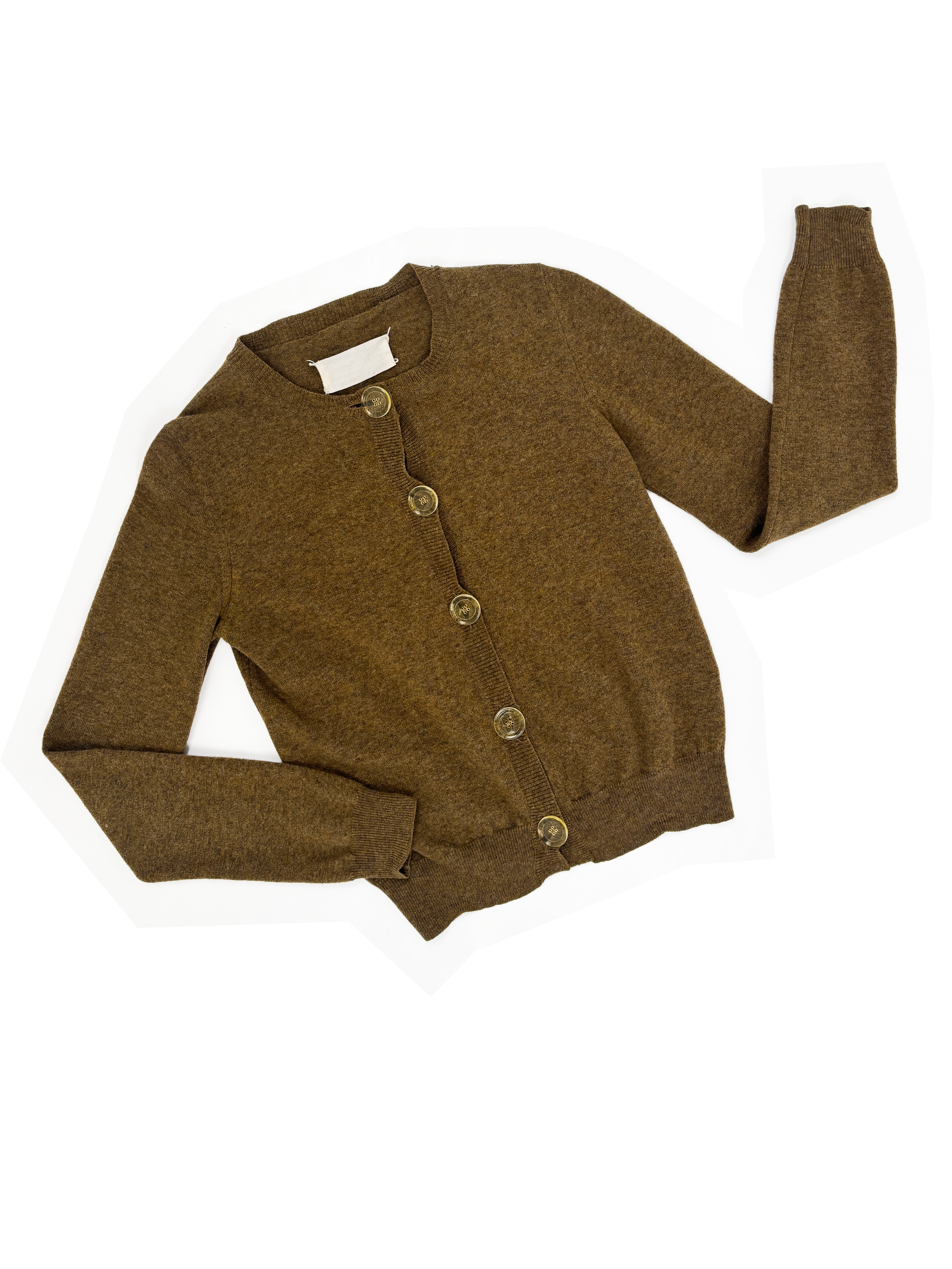 Maison Martin Margiela F/W 2003 big button cardigan