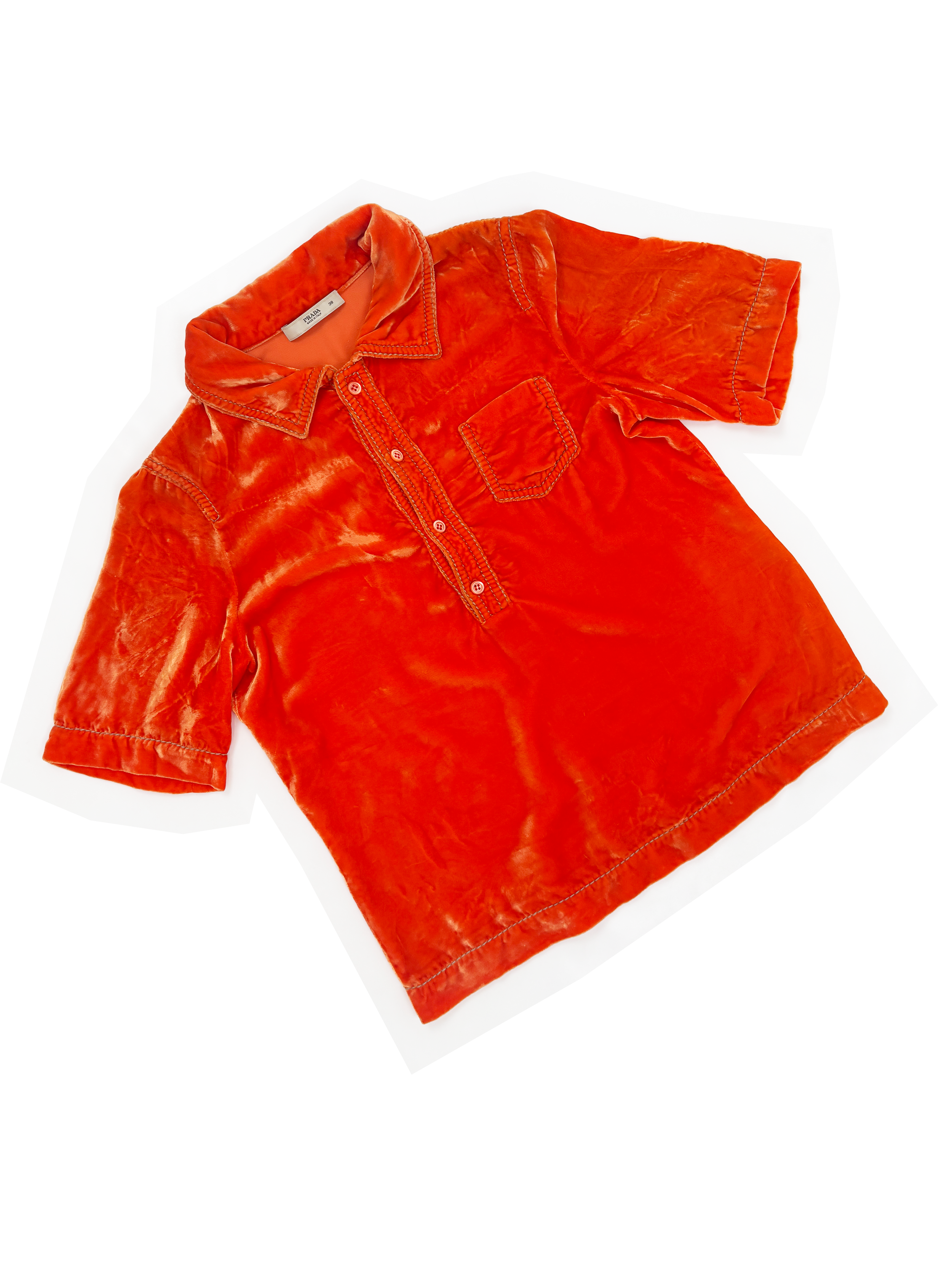 prada-orange-silk-velvet-short-sleeve-shirt-vintage-y2k-italy-velour-polo.png