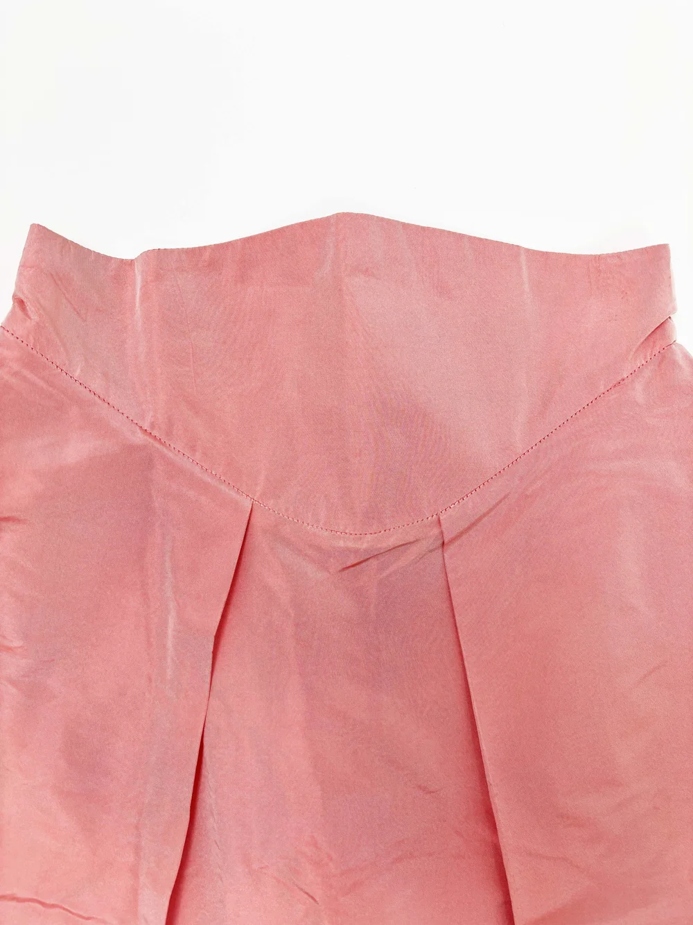 Vivienne Westwood 90s pink taffeta skirt — JAMES VELORIA