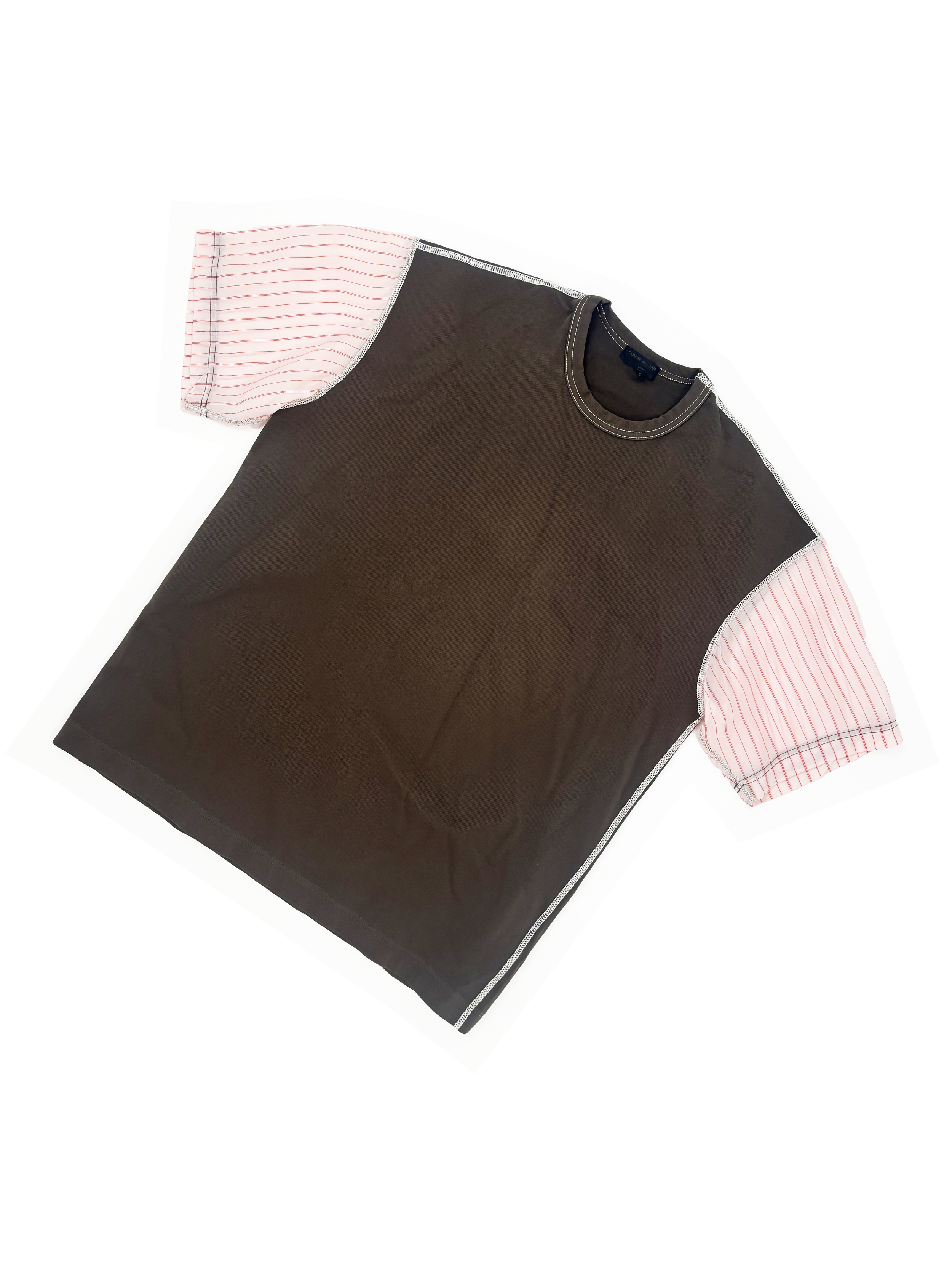 Comme des Garcons Homme 2005 silky sleeve top
