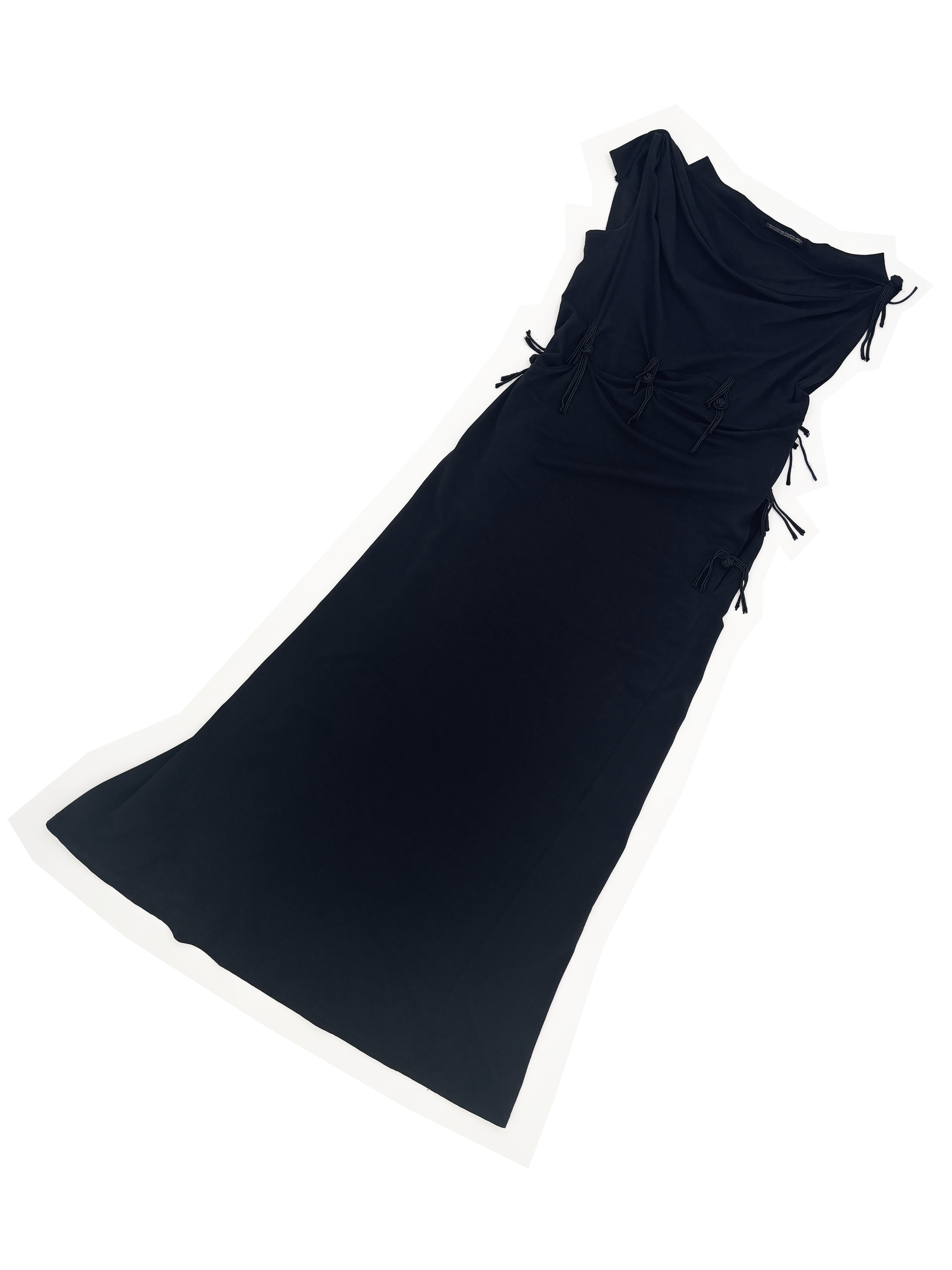 Yohji Yamamoto 90s frog closure dress
