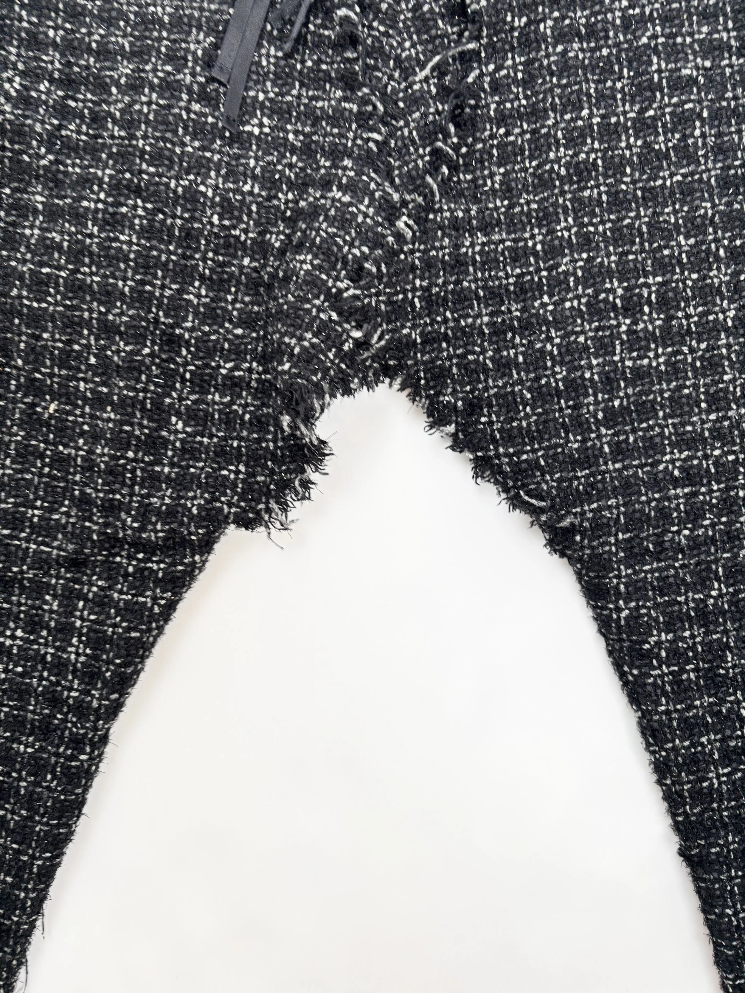 yohji yamamoto spring summer 2009 tweed capri pants