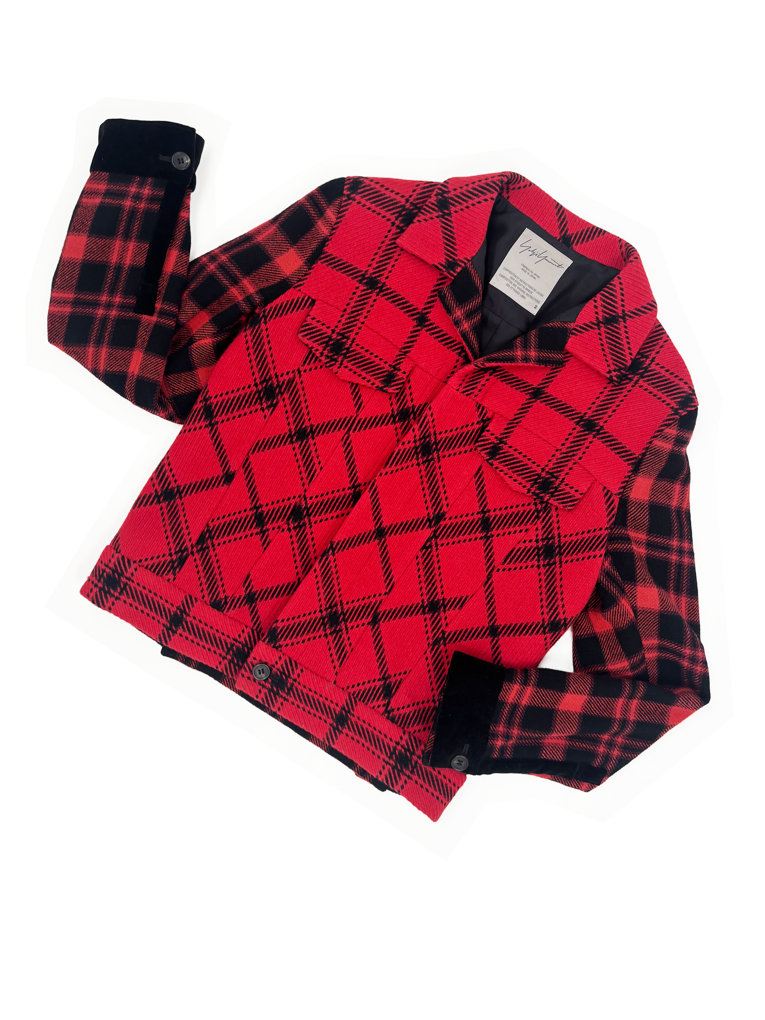 yohji-yamamoto-fall-winter-2003-red-plaid-jacket-mixed-material-velvet-flannel-japan-y2k-vintage.png
