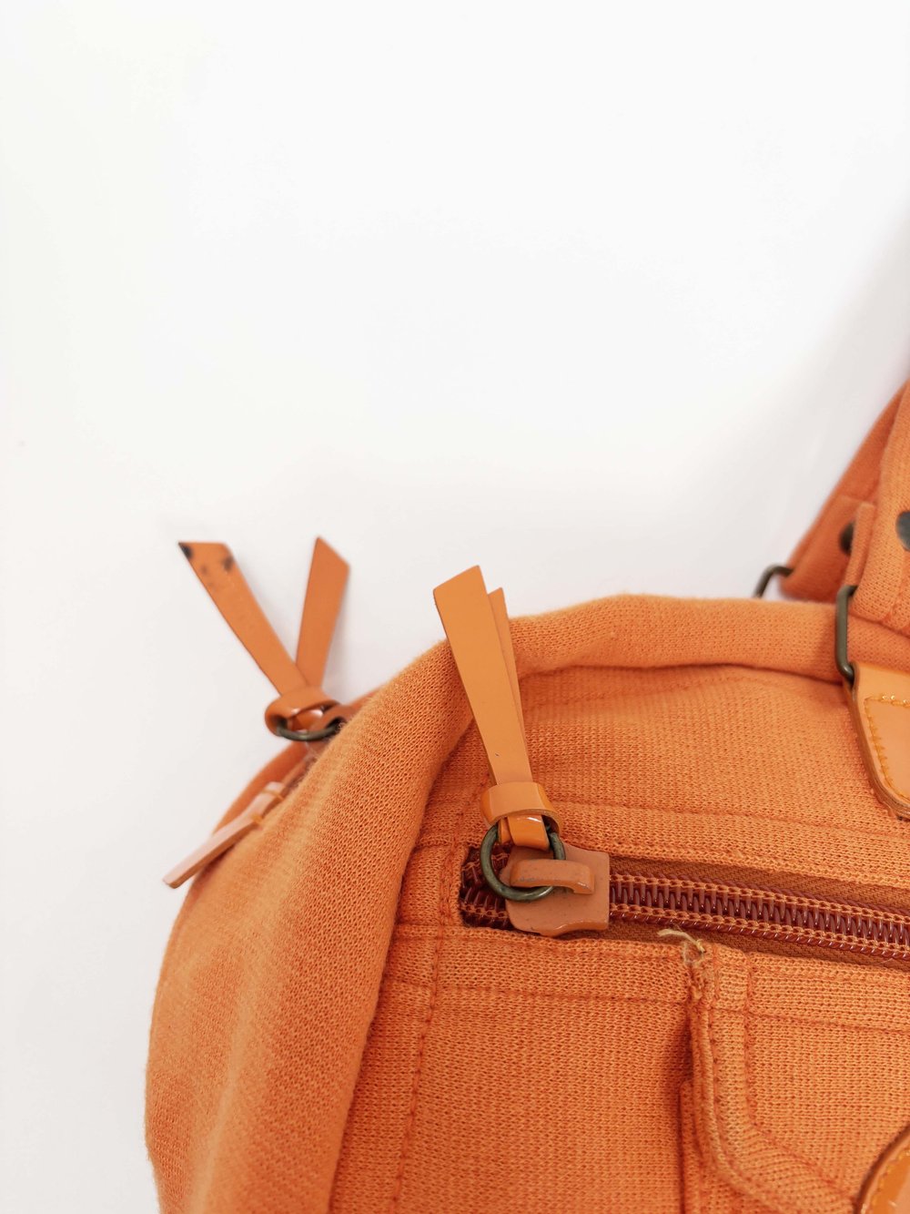 Miu Miu orange wool bag — JAMES VELORIA