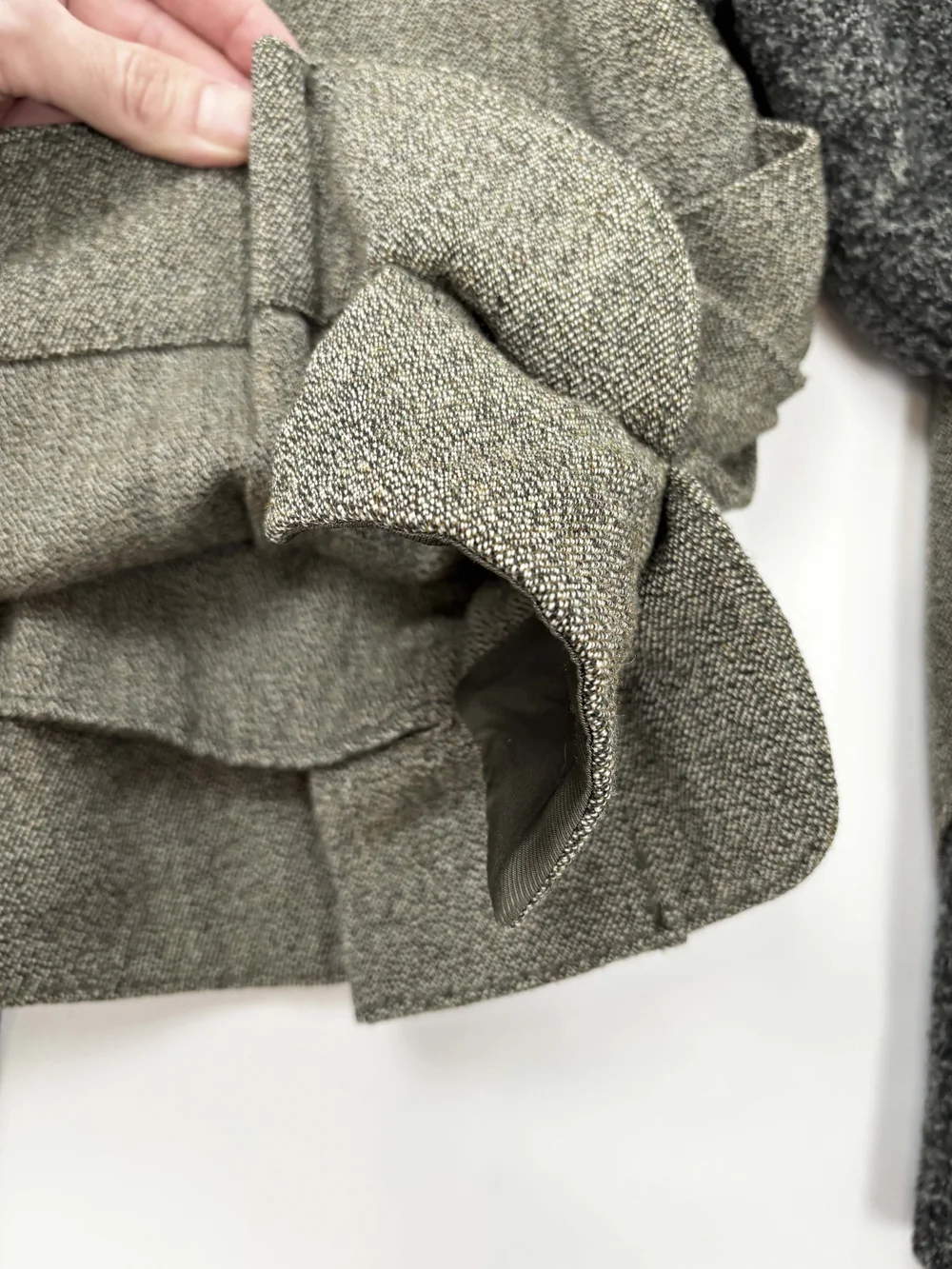 Balenciaga F/W 2004 patchwork sleeve jacket — JAMES VELORIA