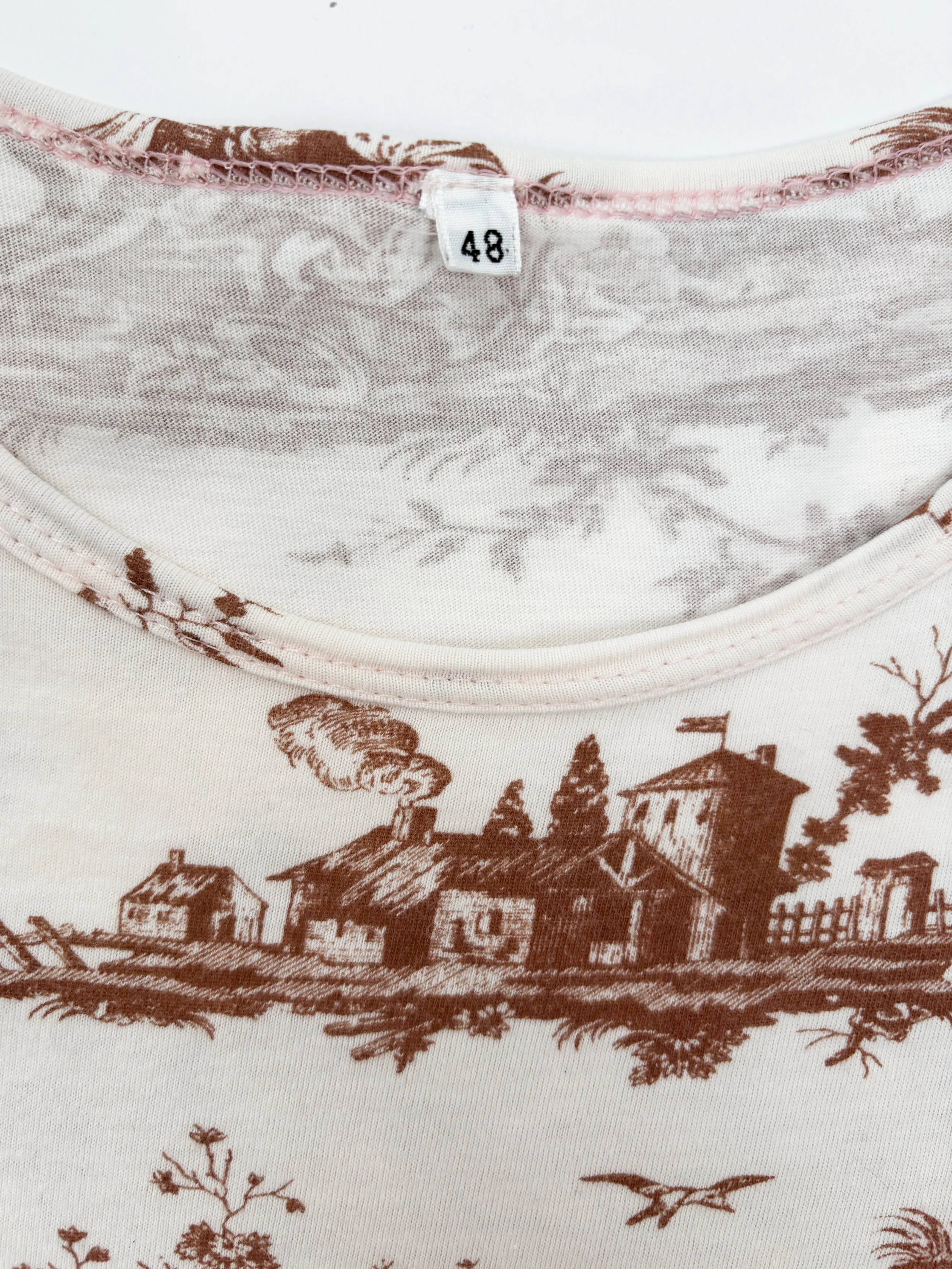 vivienne westwood spring summer 1996 toile print shirt