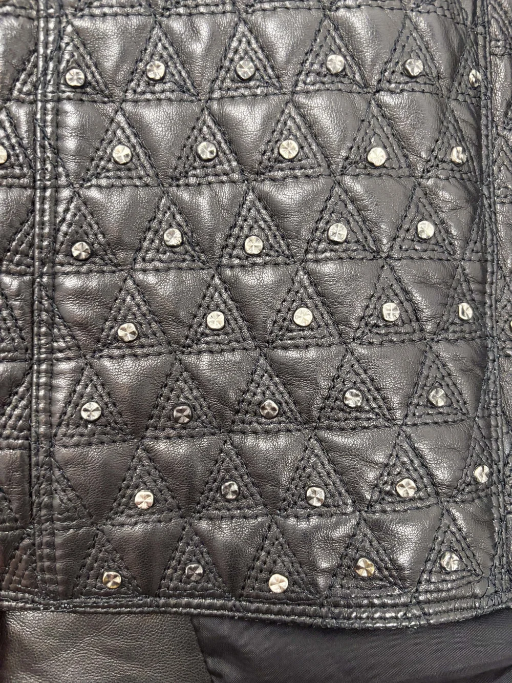 Gianni Versace F/W 1989 studded leather coat — JAMES VELORIA