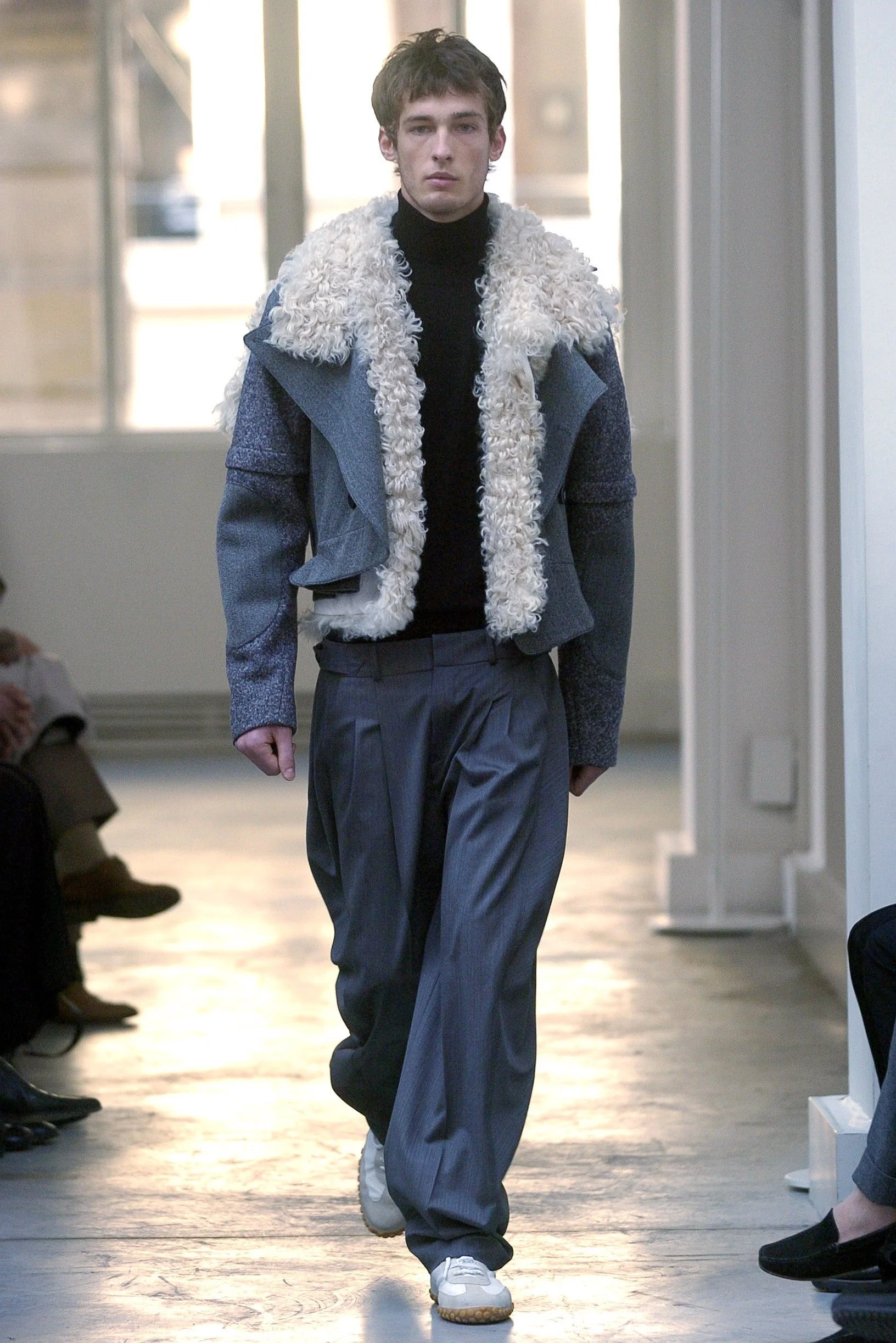 balenciaga-fall-winter-2004-fw-wool-patchwork-green-gray-jacket-menswear-padded-arms-menswear-vintage-archive-y2k-nicolas-ghesquiere-short.JPG