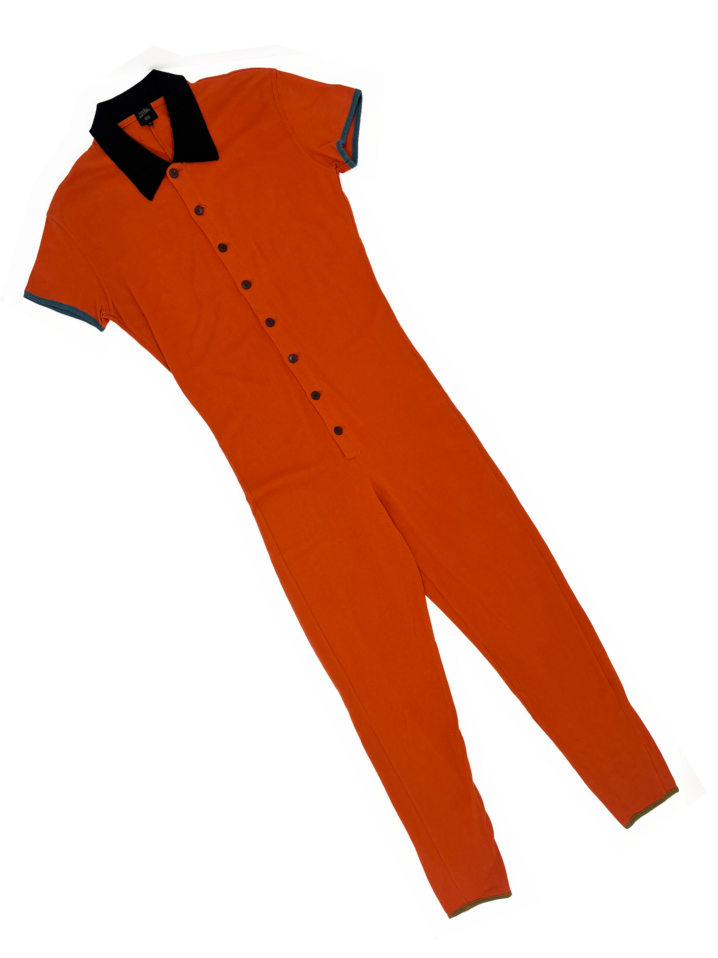 Jean Paul Gaultier Homme orange jumpsuit