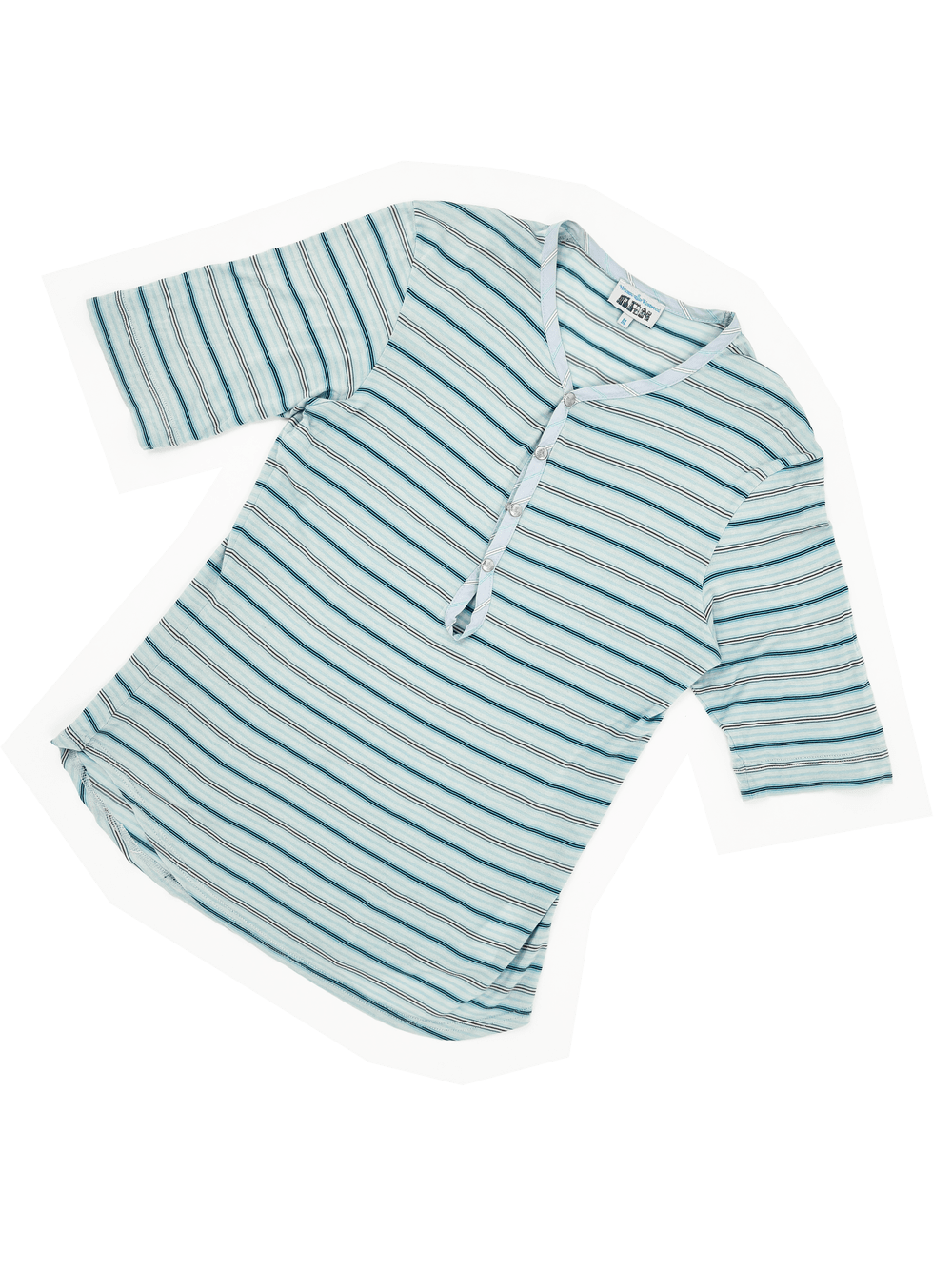 Vivienne Westwood MAN S/S 2000 striped snap shirt — JAMES VELORIA
