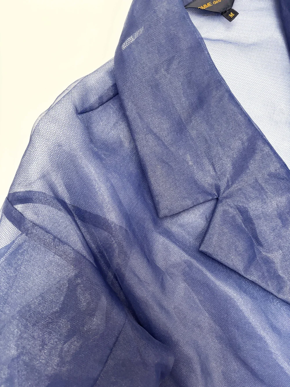 Comme des Garcons S/S 1997 sheer lumps and bumps coat — JAMES VELORIA