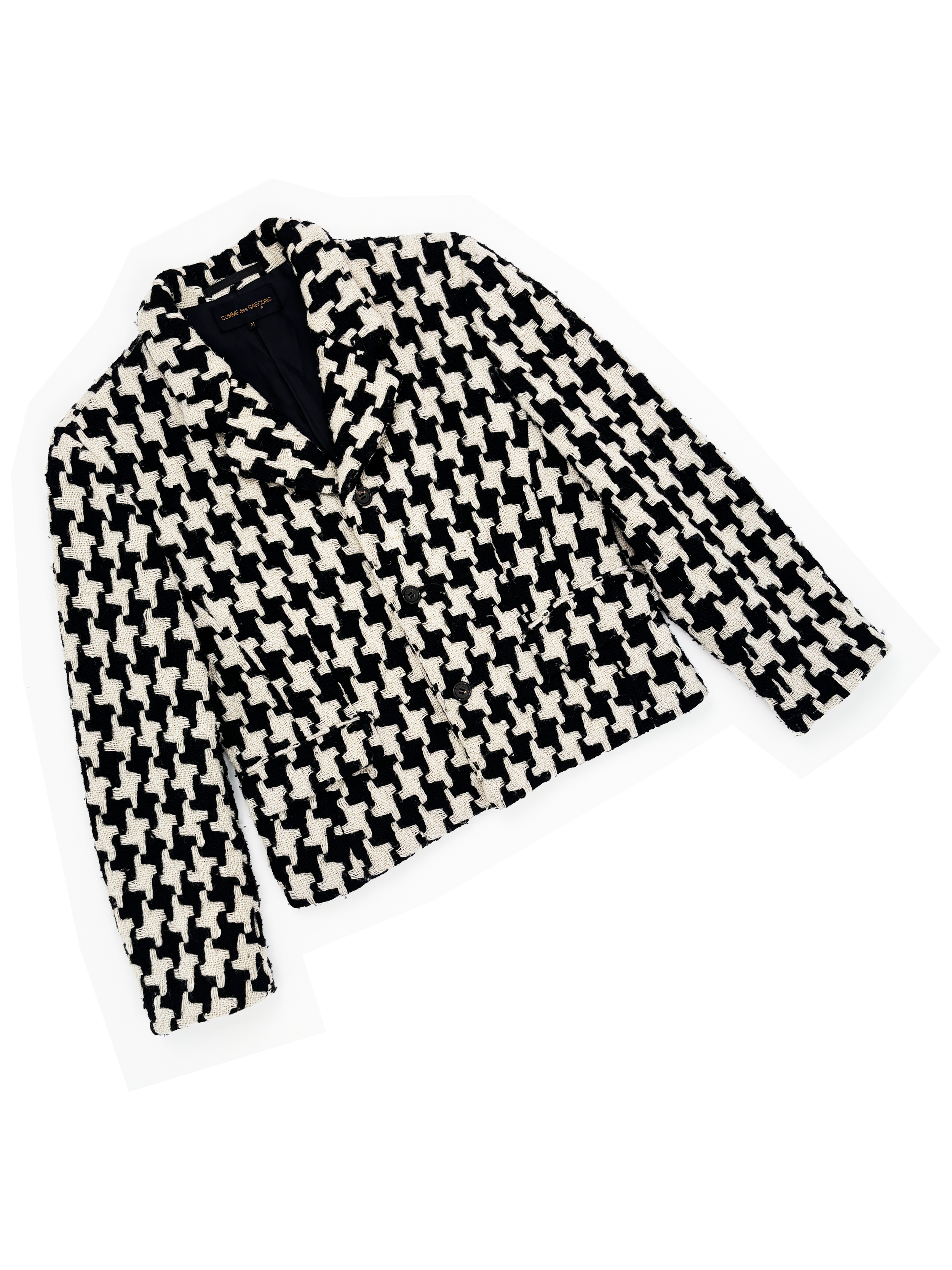 Comme des Garcons F/W 1991 houndstooth jacket