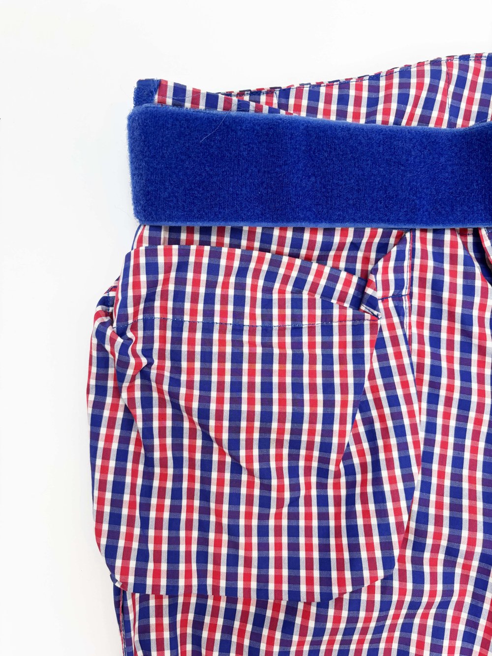 Vivienne Westwood 1995 gingham bondage pants — JAMES VELORIA