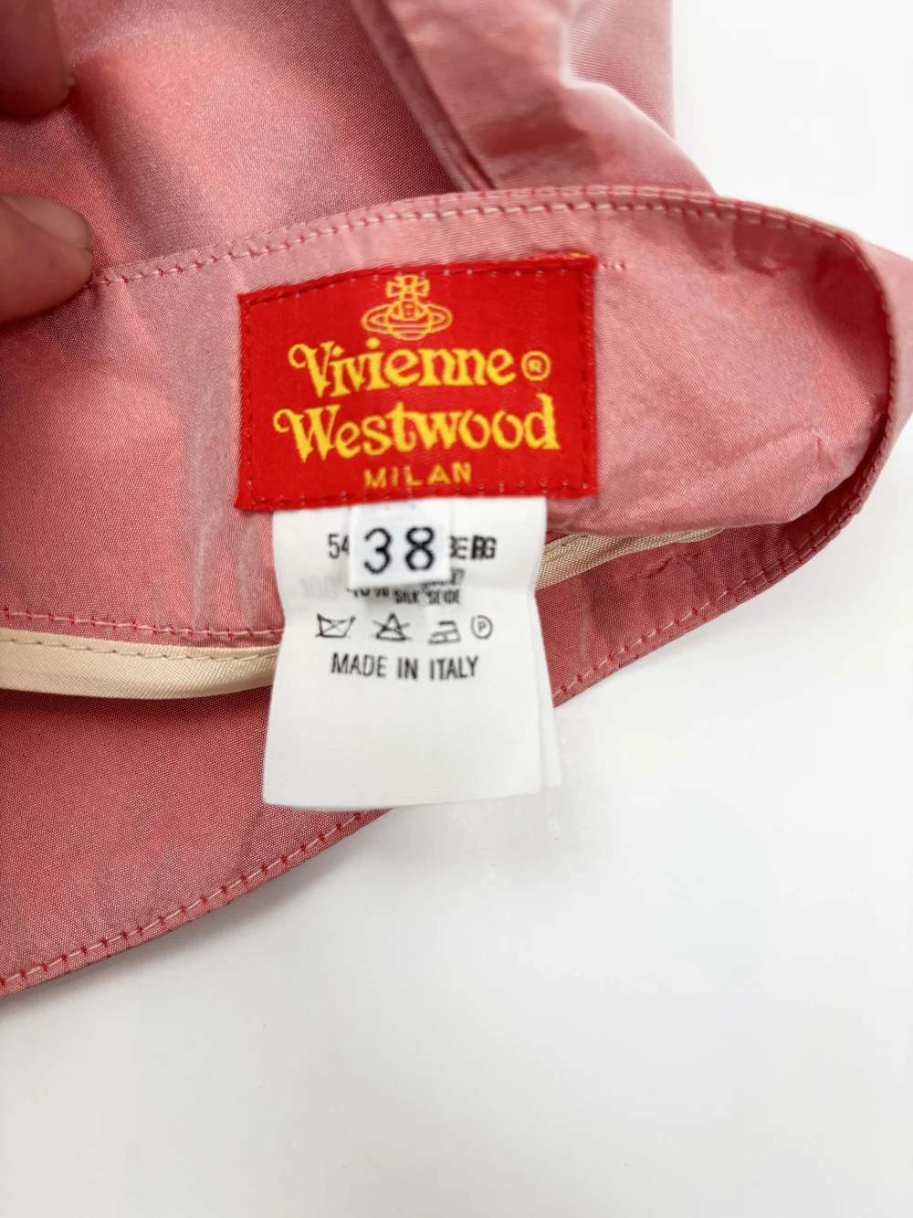 90年代　VivienneWest wood バッスルスカート Vivienne Westwood 90s pink taffeta skirt — JAMES VELORIA