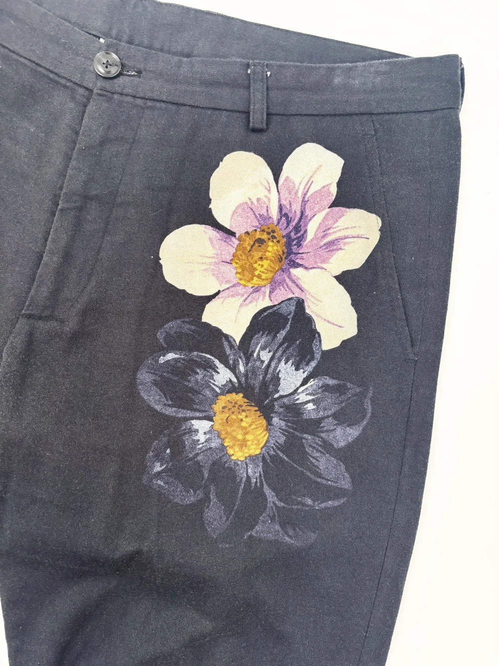 Dries Van Noten flower pants — JAMES VELORIA