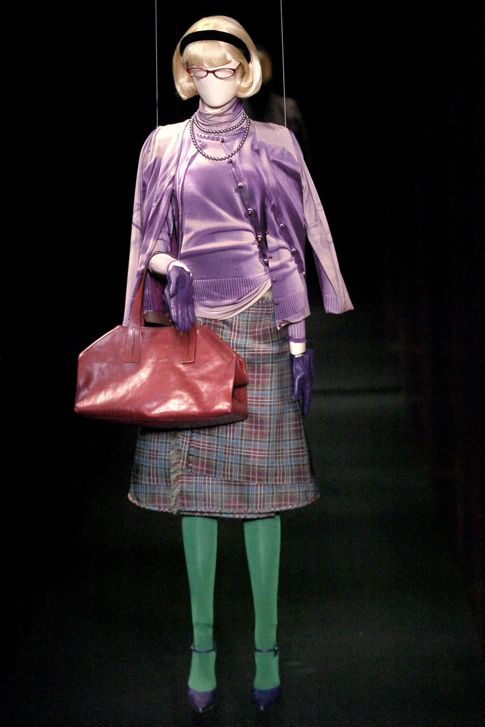 Jean Paul Gaultier F/W 2004 trompe l'oeil print mesh top — JAMES