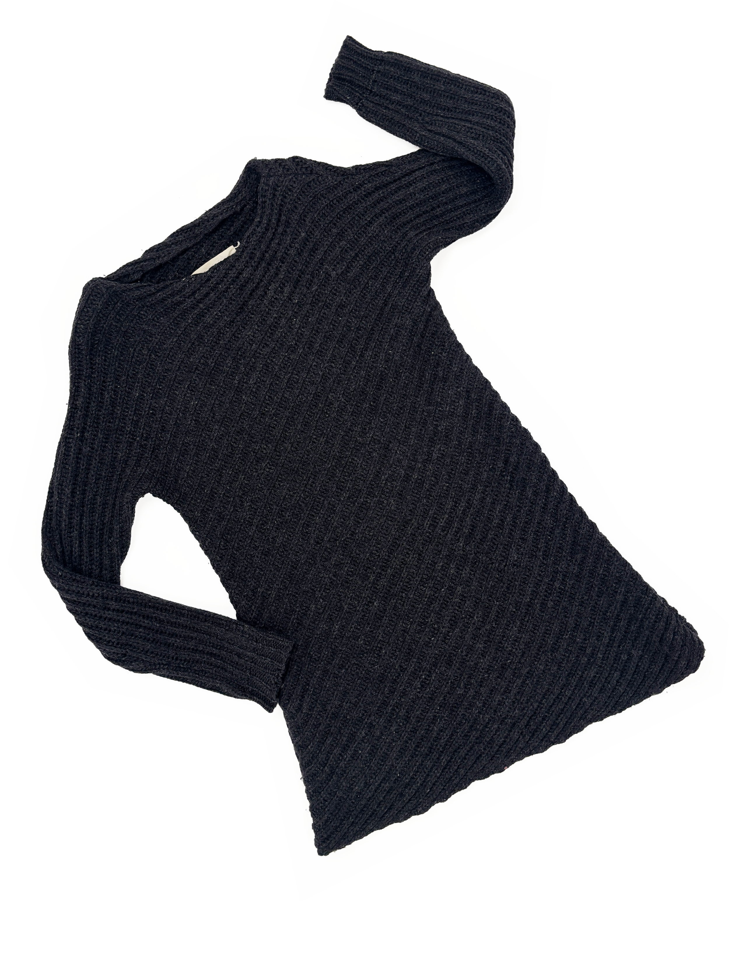 Maison Martin Margiela F/W 1998 diagonal knit dress