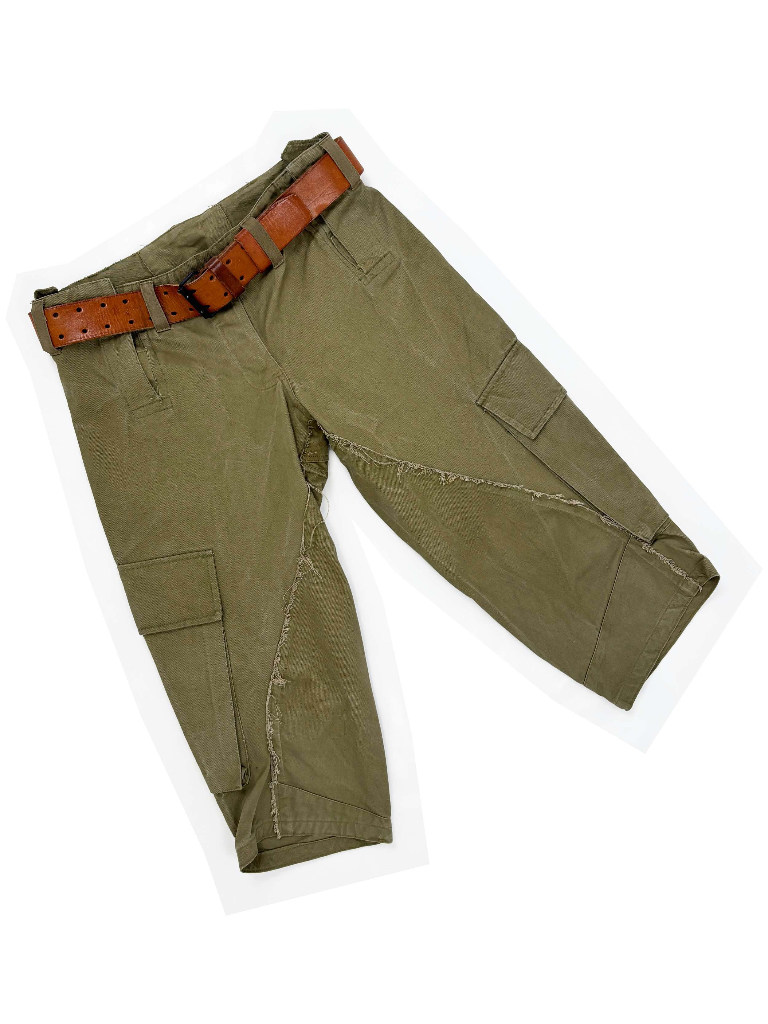 marc-le-bihan-army-green-military-deconstructed-pants-cropped-capri-france-vintage-trousers-patchwork-belt-leather.png