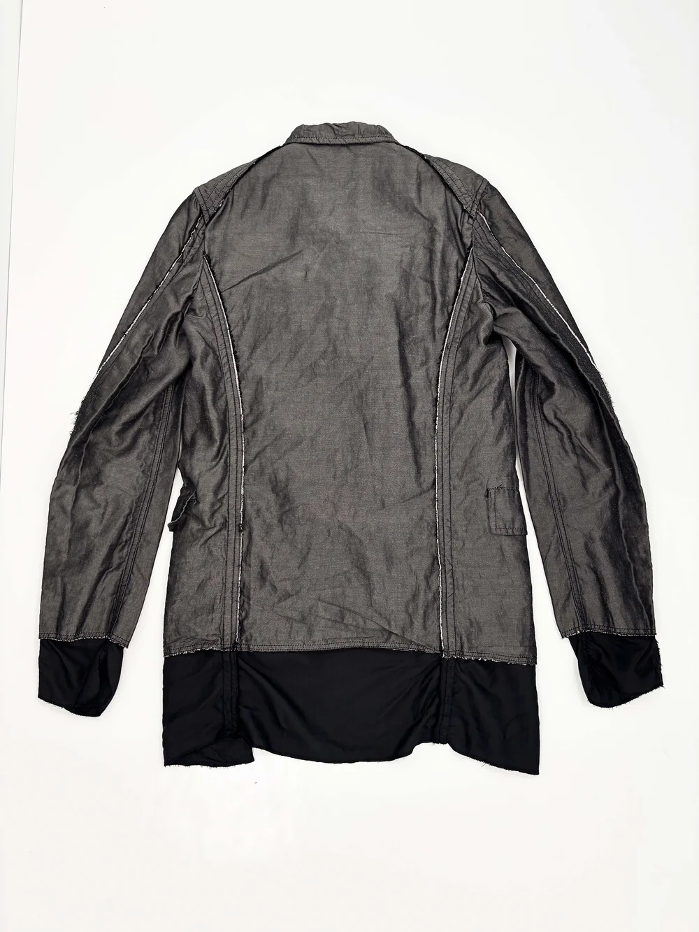 Comme des Garcons Homme Plus S/S 2014 exposed lining jacket