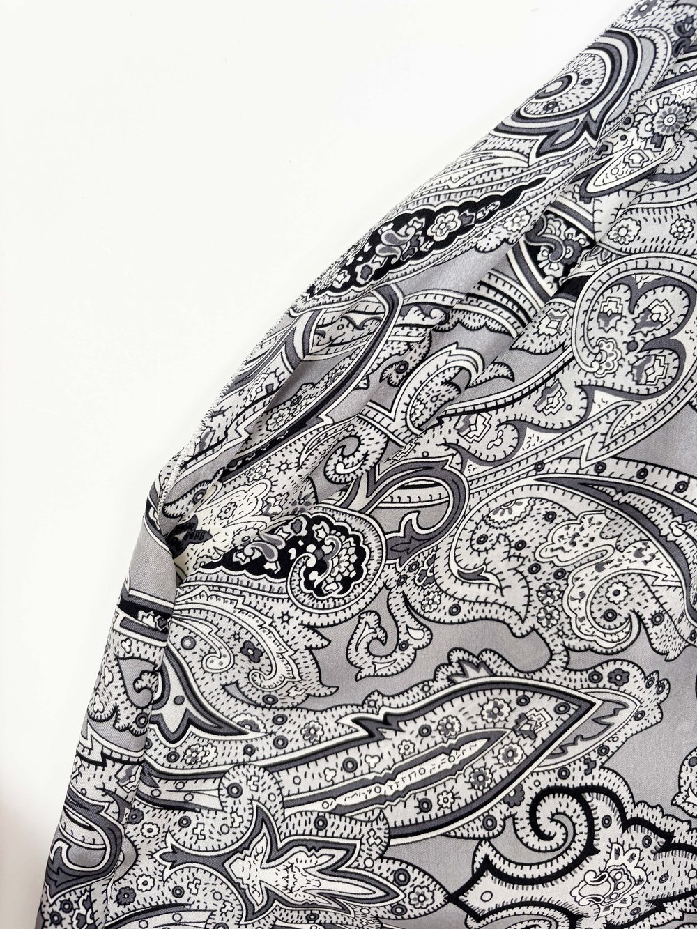 Balenciaga S/S 2006 paisley print scarf top — JAMES VELORIA
