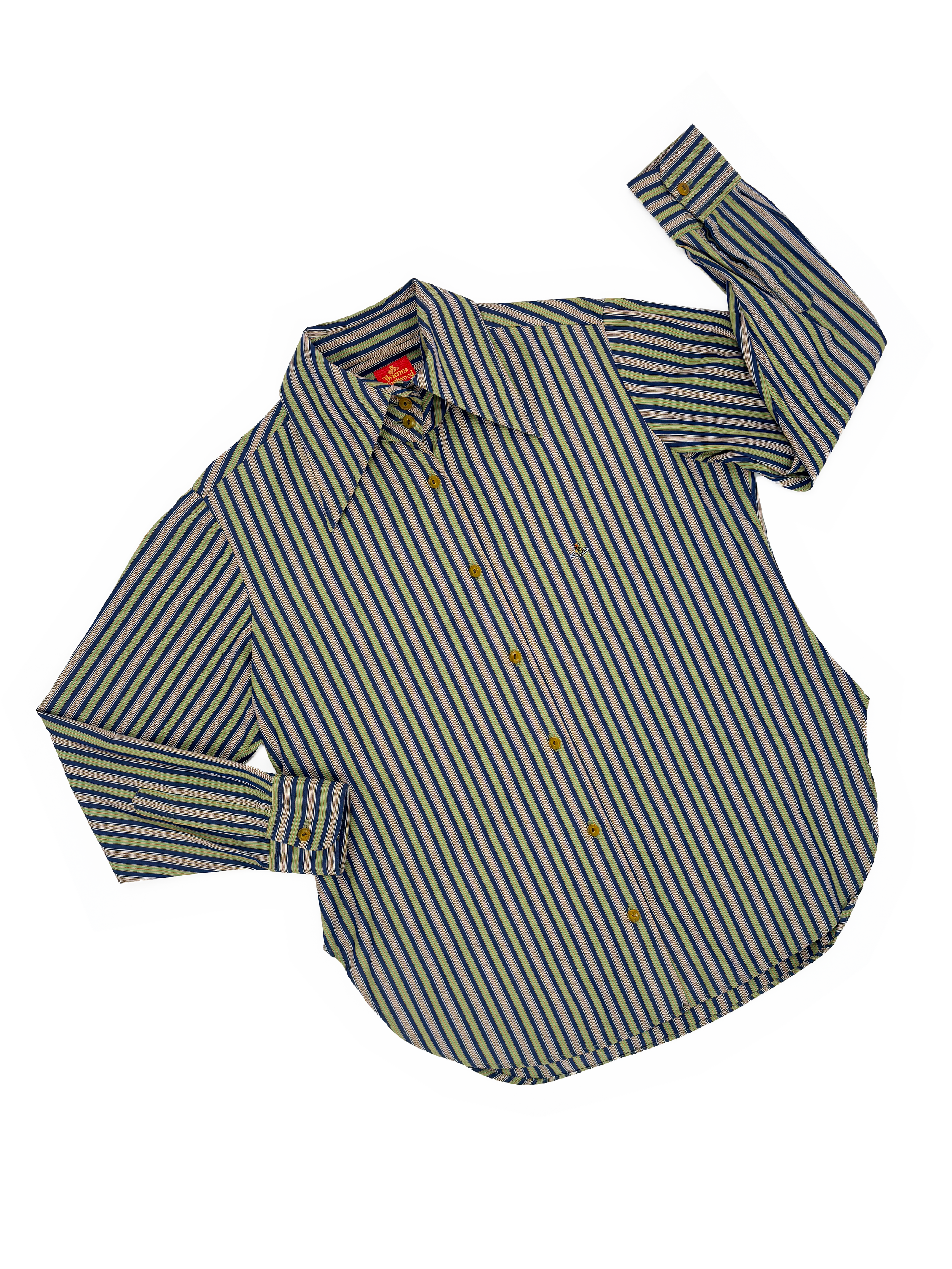 Vivienne Westwood 90s striped shirt