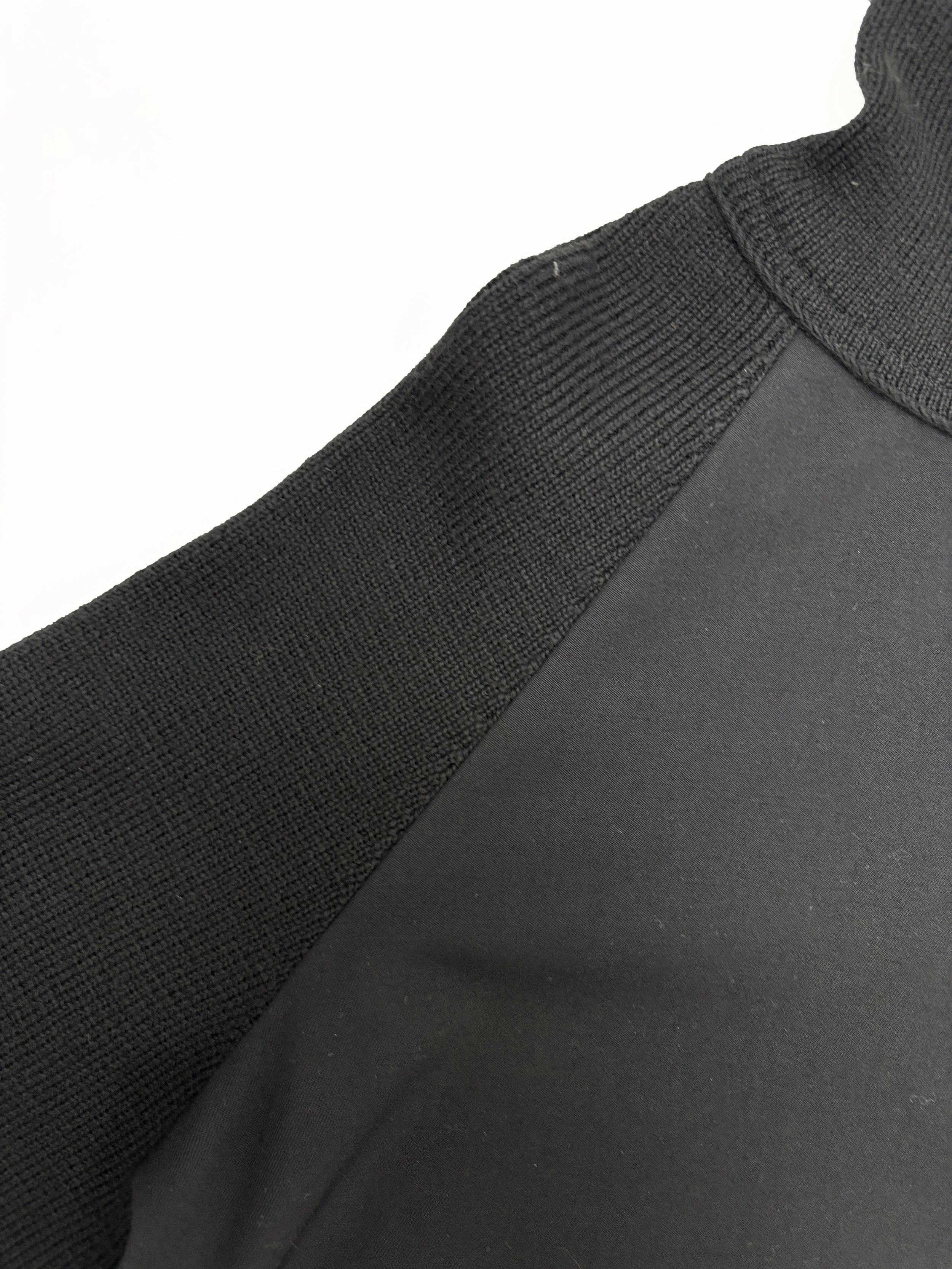 yohji yamamoto fall winter 2001 balloon sleeve asymmetrical dress vintage
