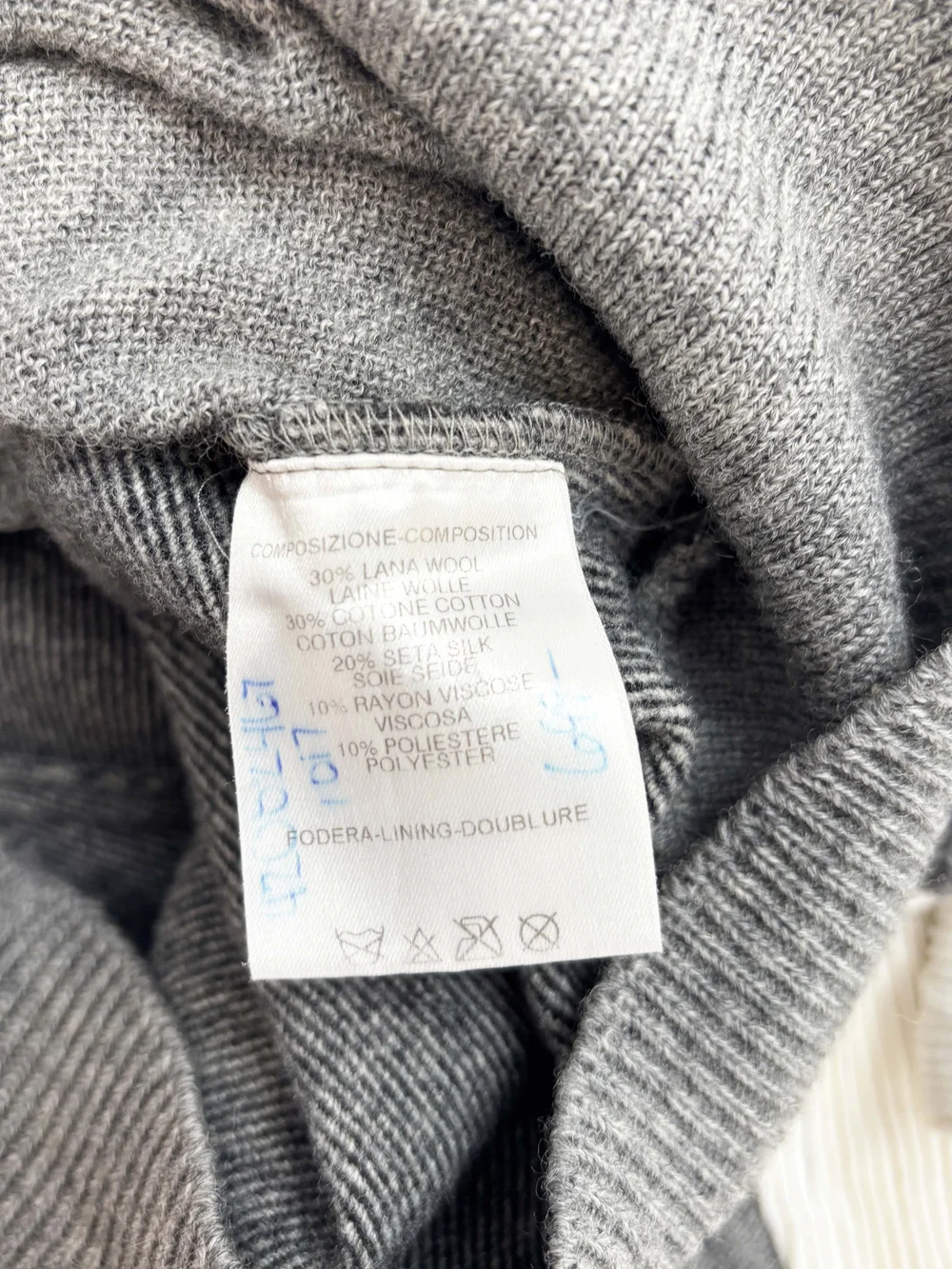 Balenciaga F/W 2002 asymmetrical cubist sweater — JAMES VELORIA