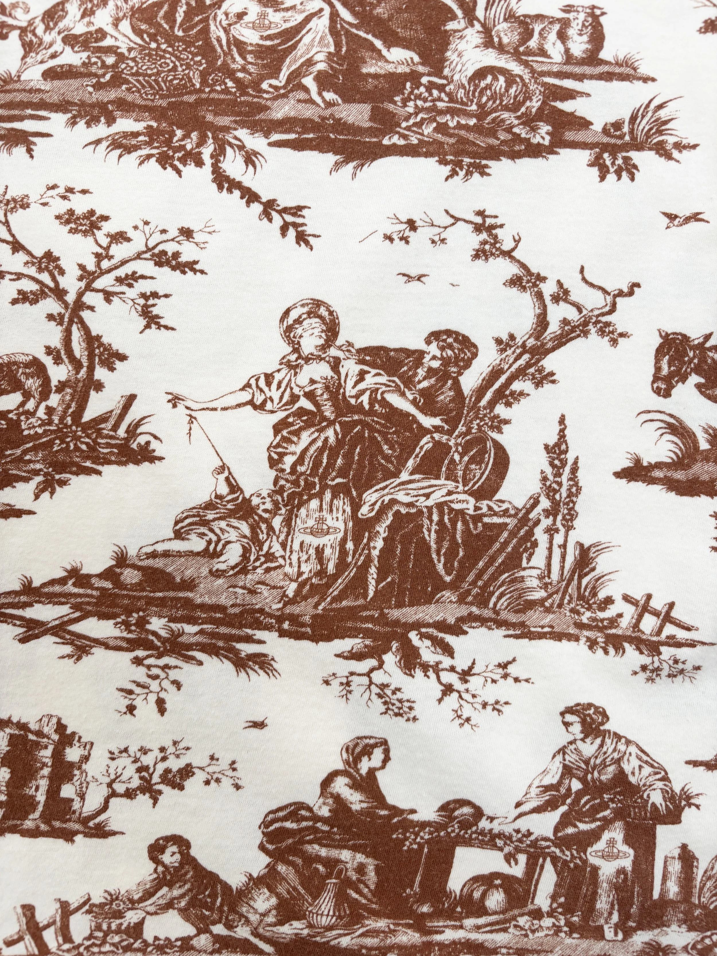 vivienne westwood spring summer 1996 toile print shirt