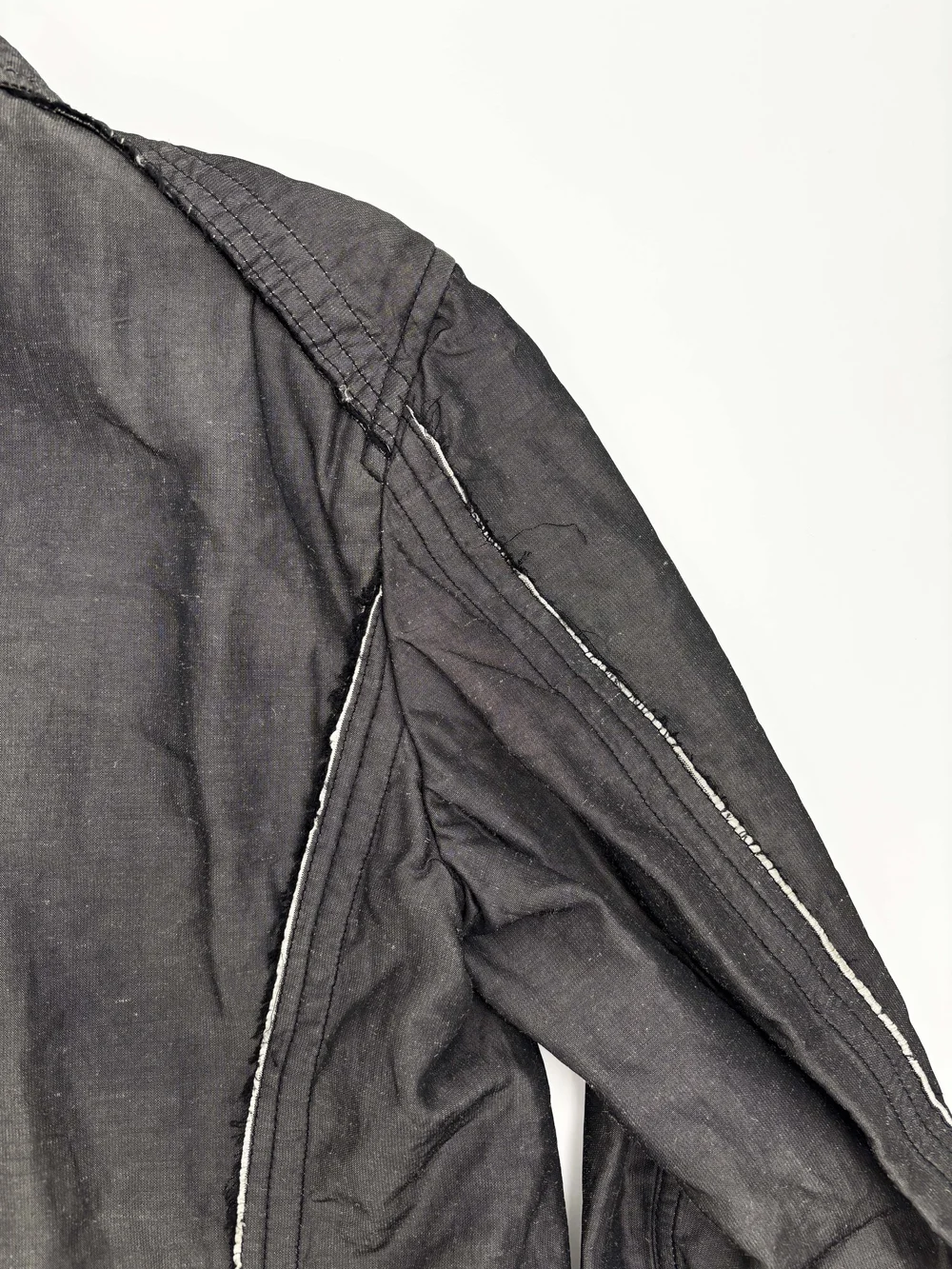 Comme des Garcons Homme Plus S/S 2014 exposed lining jacket