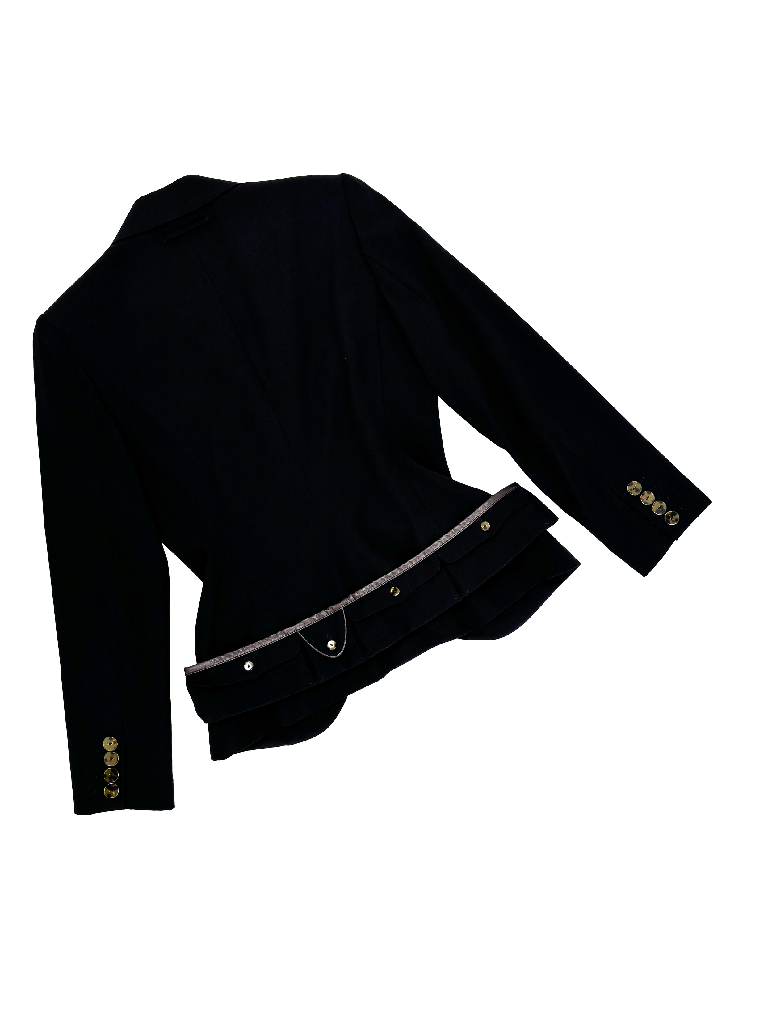 jean-paul-gaultier-femme-black-jacket-blazer-cargo-pocket-belt-fanny-pack-mini-pouch-detachable-vintage-90s-y2k.png