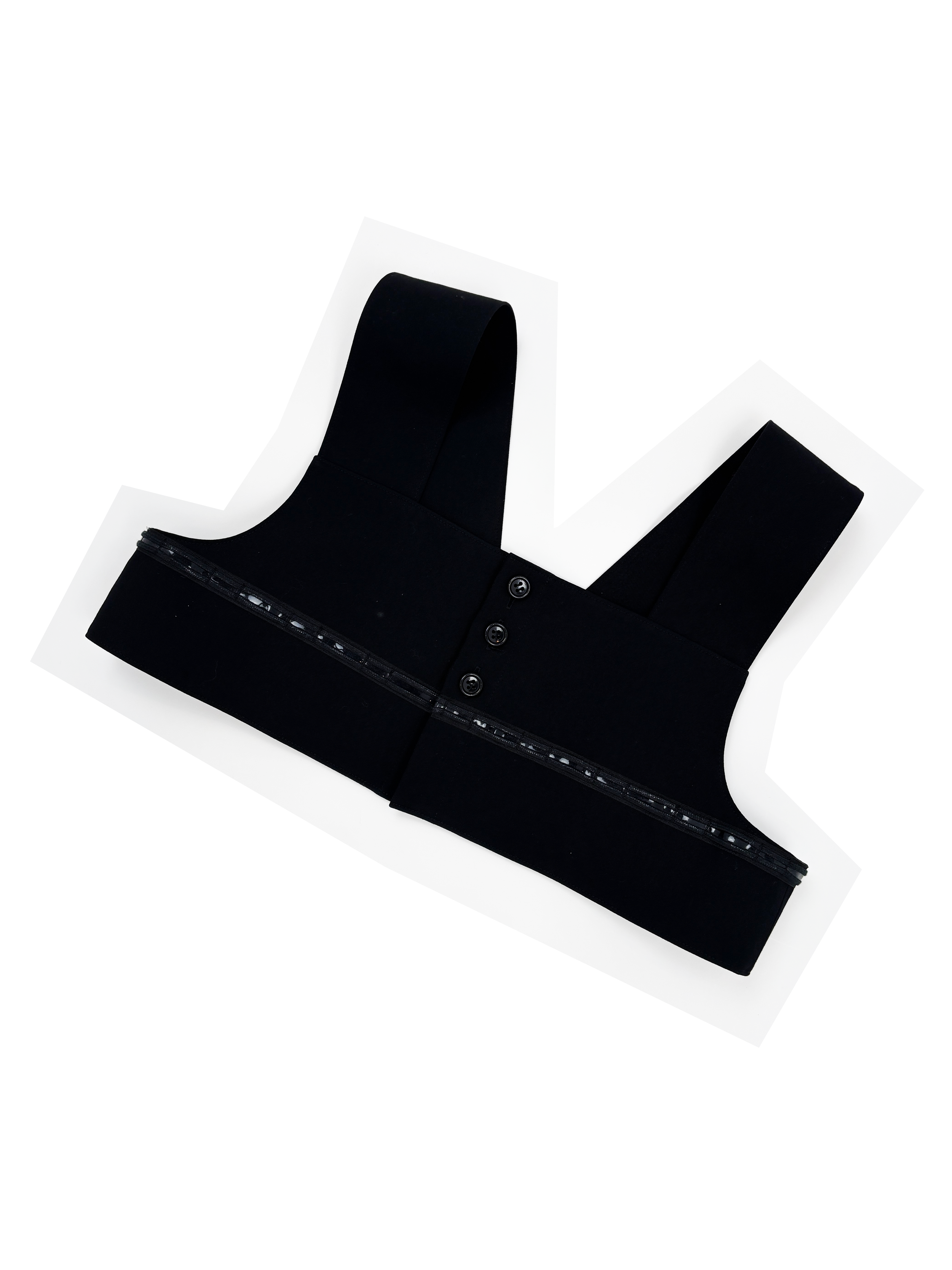 Tao Comme des Garcons cropped vest