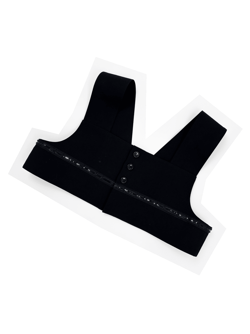 Tao Comme des Garcons cropped vest — JAMES VELORIA